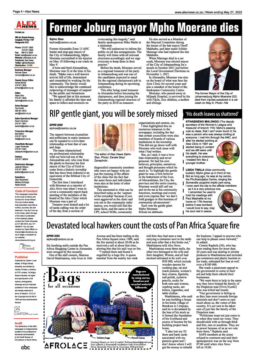 Alex News 27 May 2022 page 4