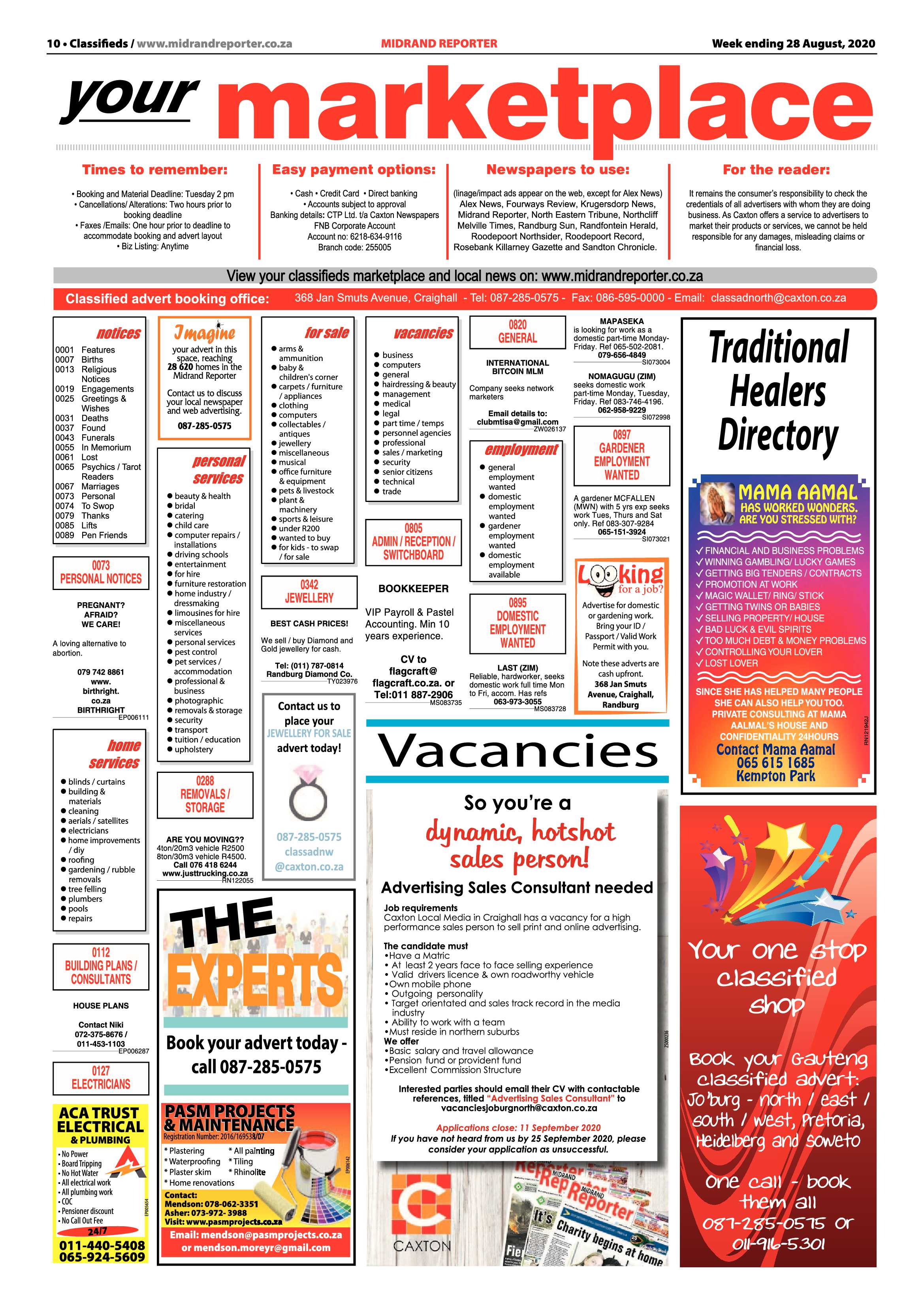 Midrand Reporter 28 August 2020 page 10