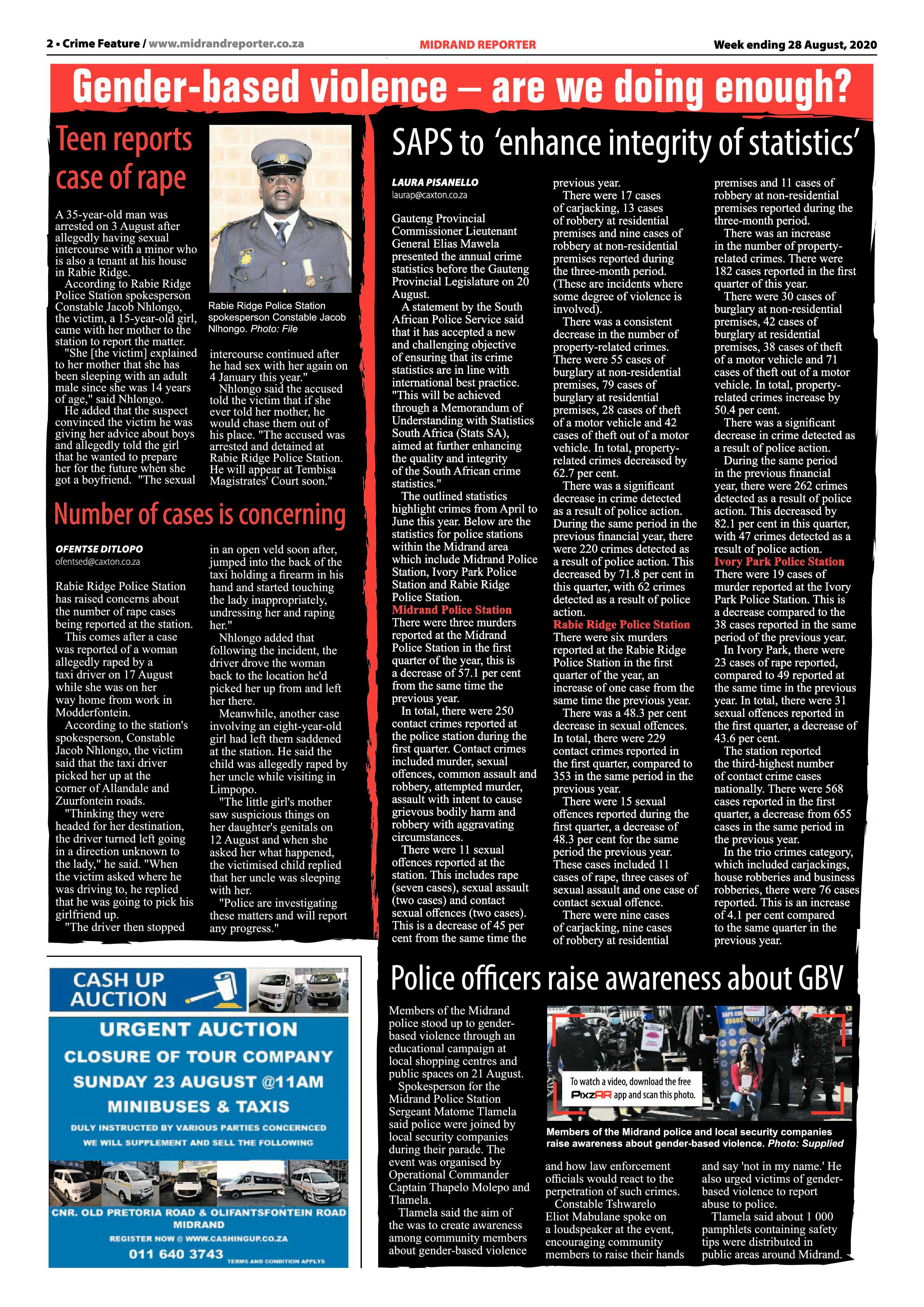 Midrand Reporter 28 August 2020 page 2