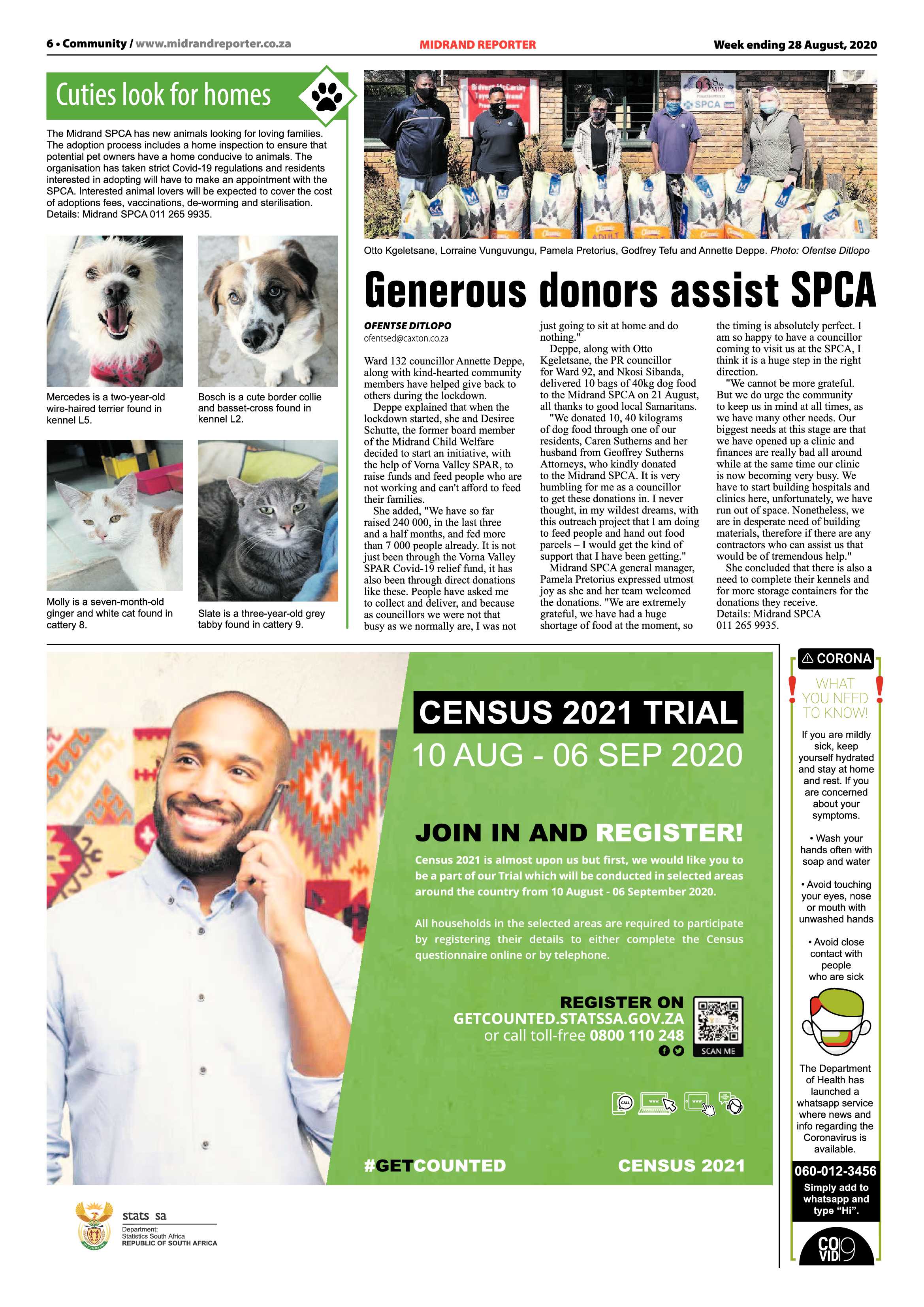 Midrand Reporter 28 August 2020 page 6