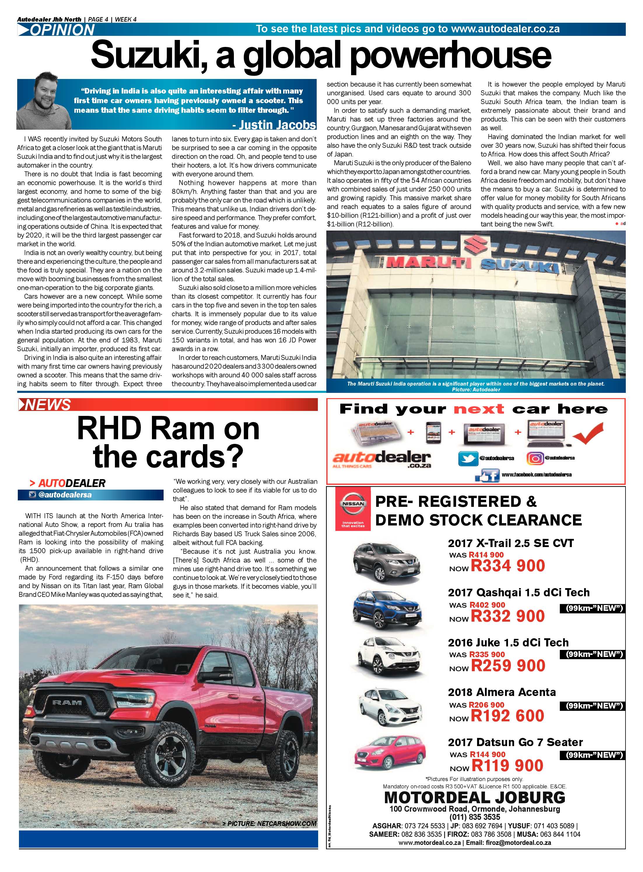 Autodealer North 23 January, 2018 page 4
