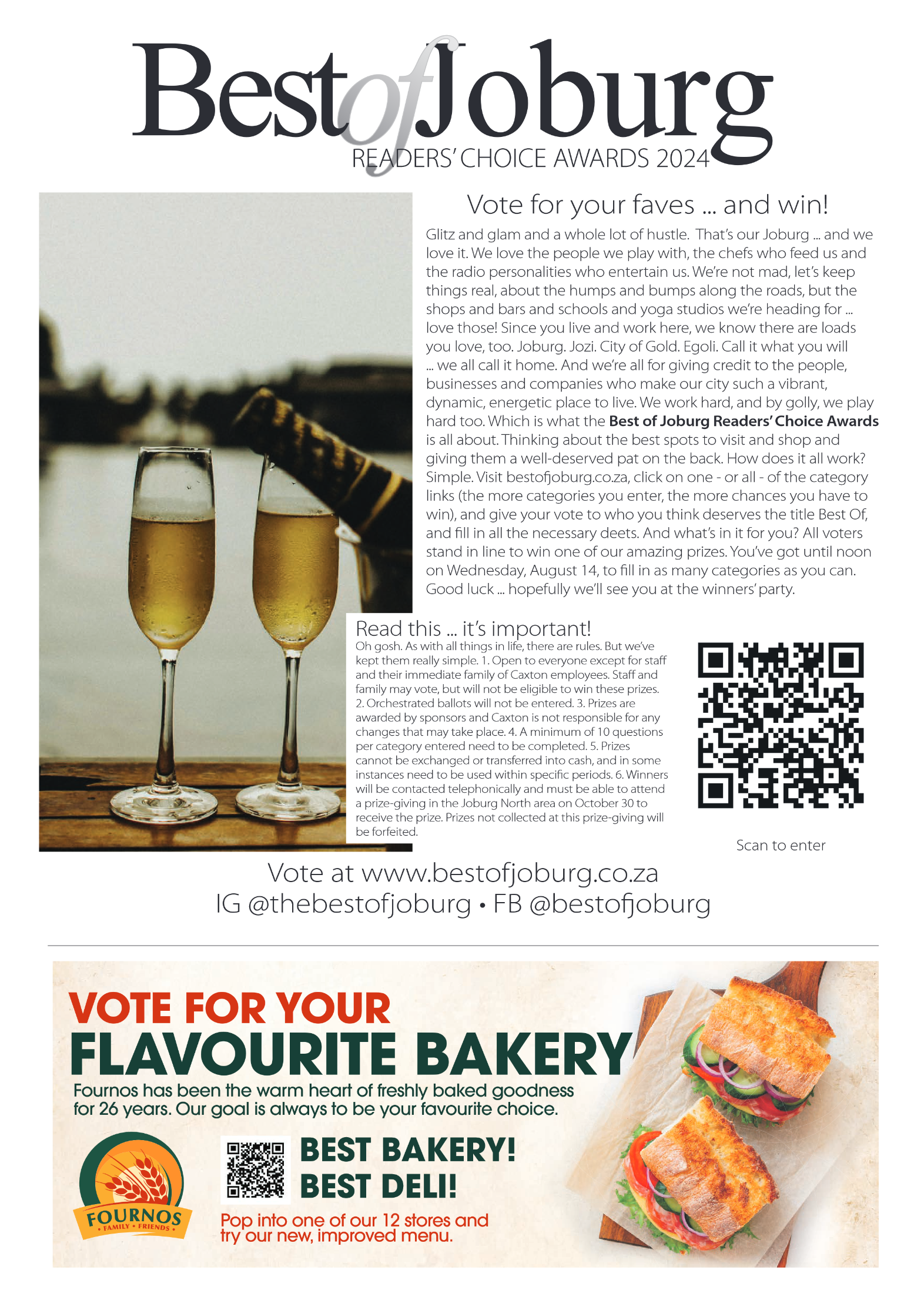 Best of Joburg Readers Choice Awards 2024 page 2