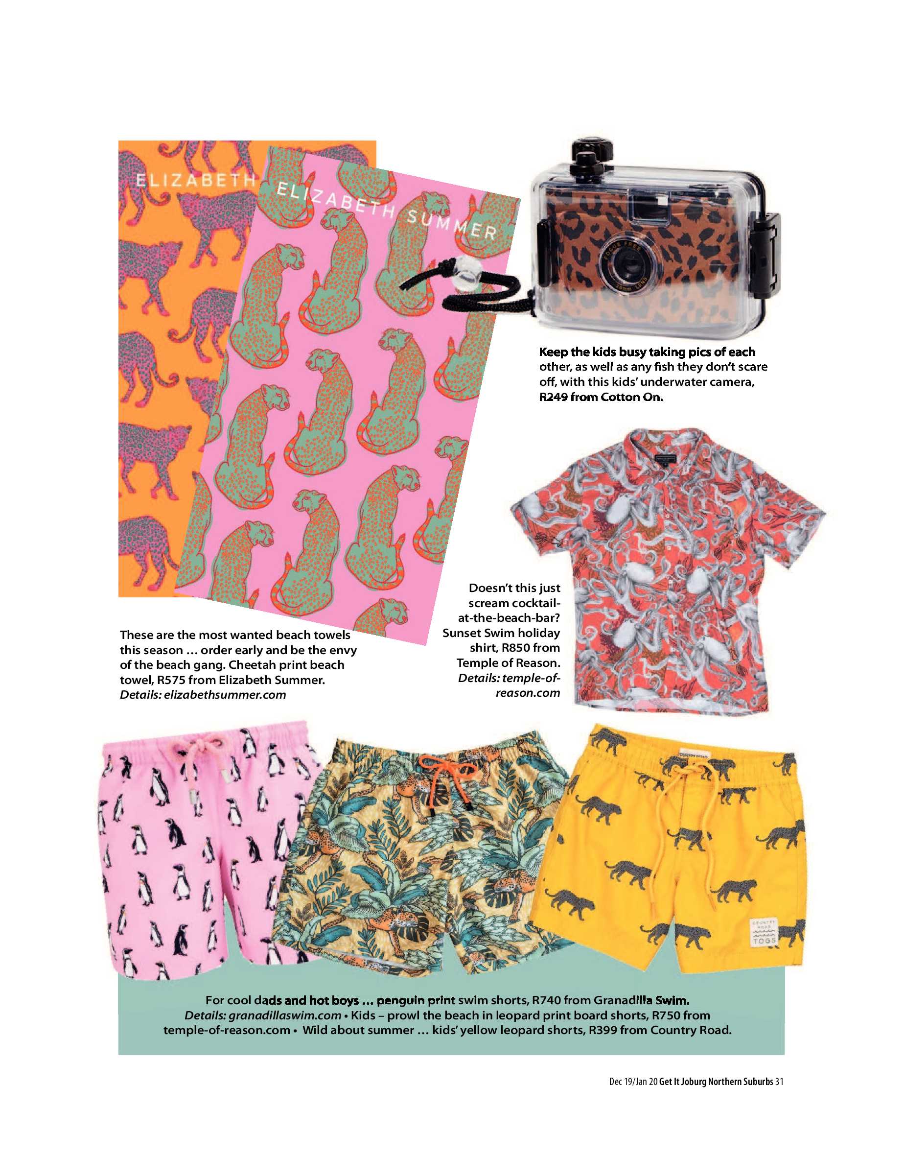 Get It Joburg North Dec/ Jan 2020 page 31