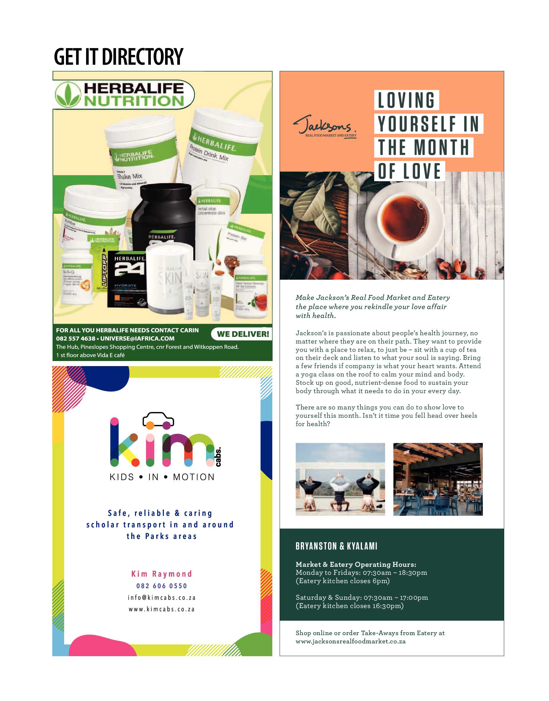 Get It Joburg North February 2021 page 30