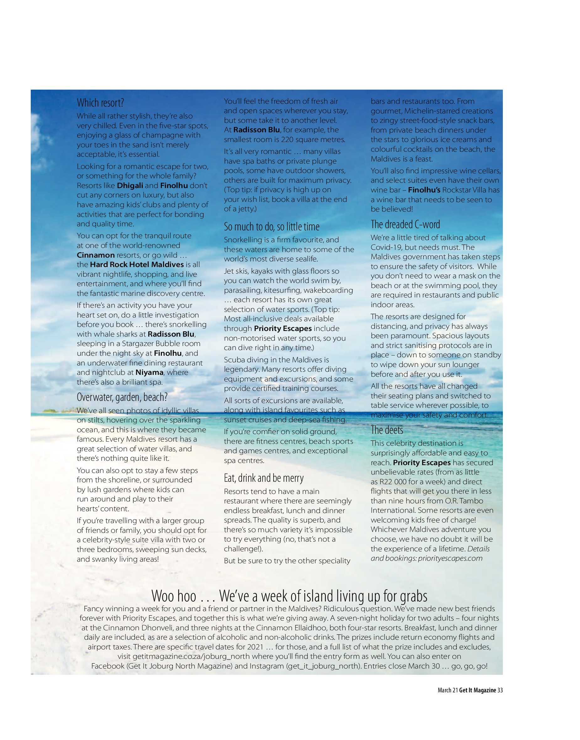 Get It Joburg North March 2021 page 33