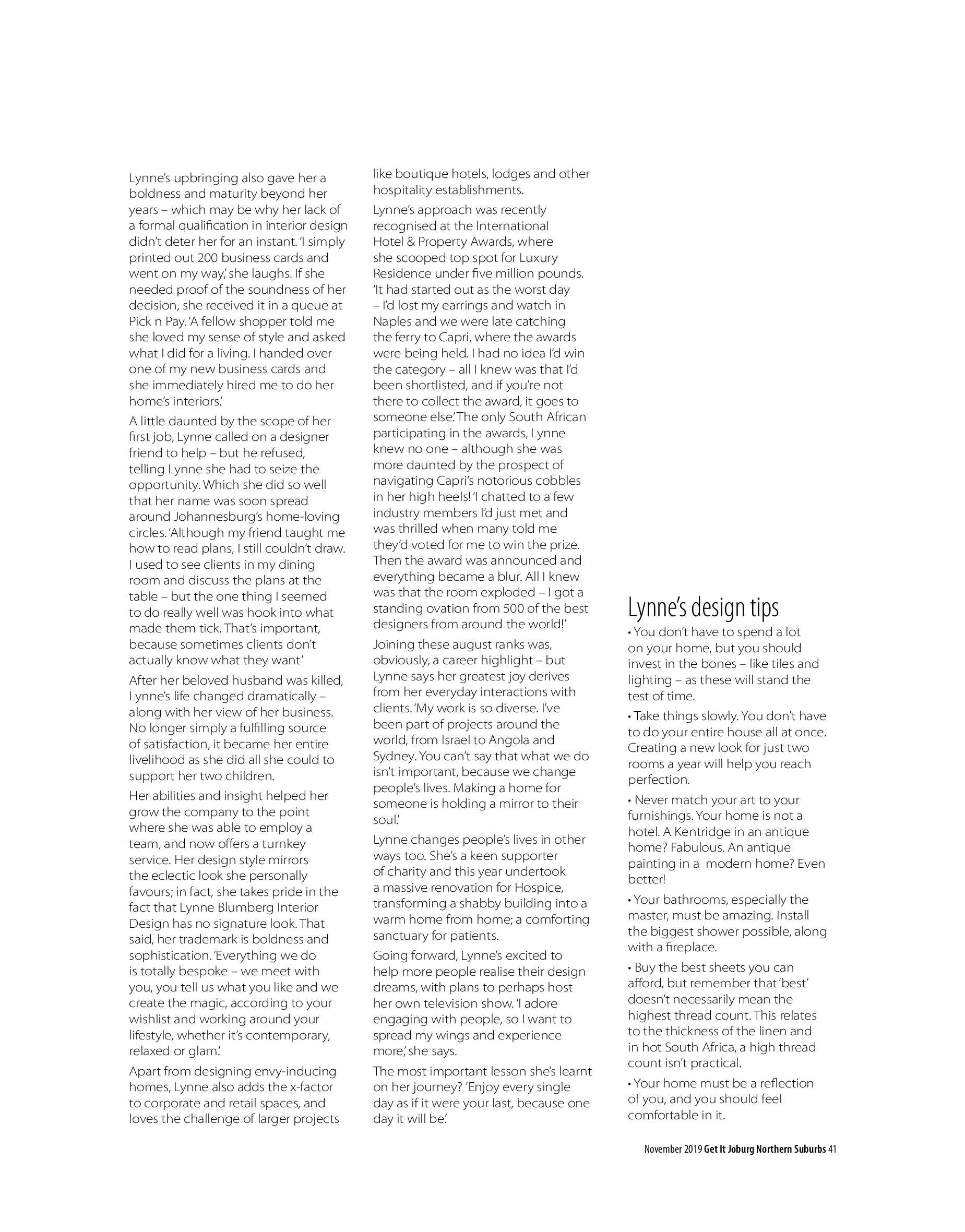 Get It Joburg North November 2020 page 41