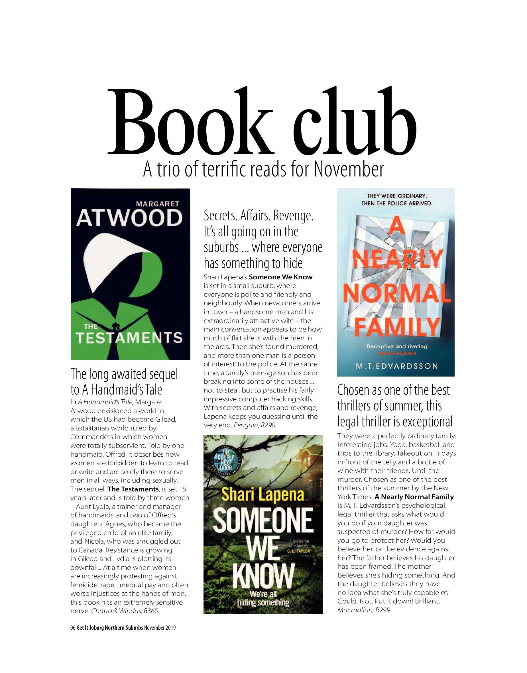 Get It Joburg North November 2020 page 6