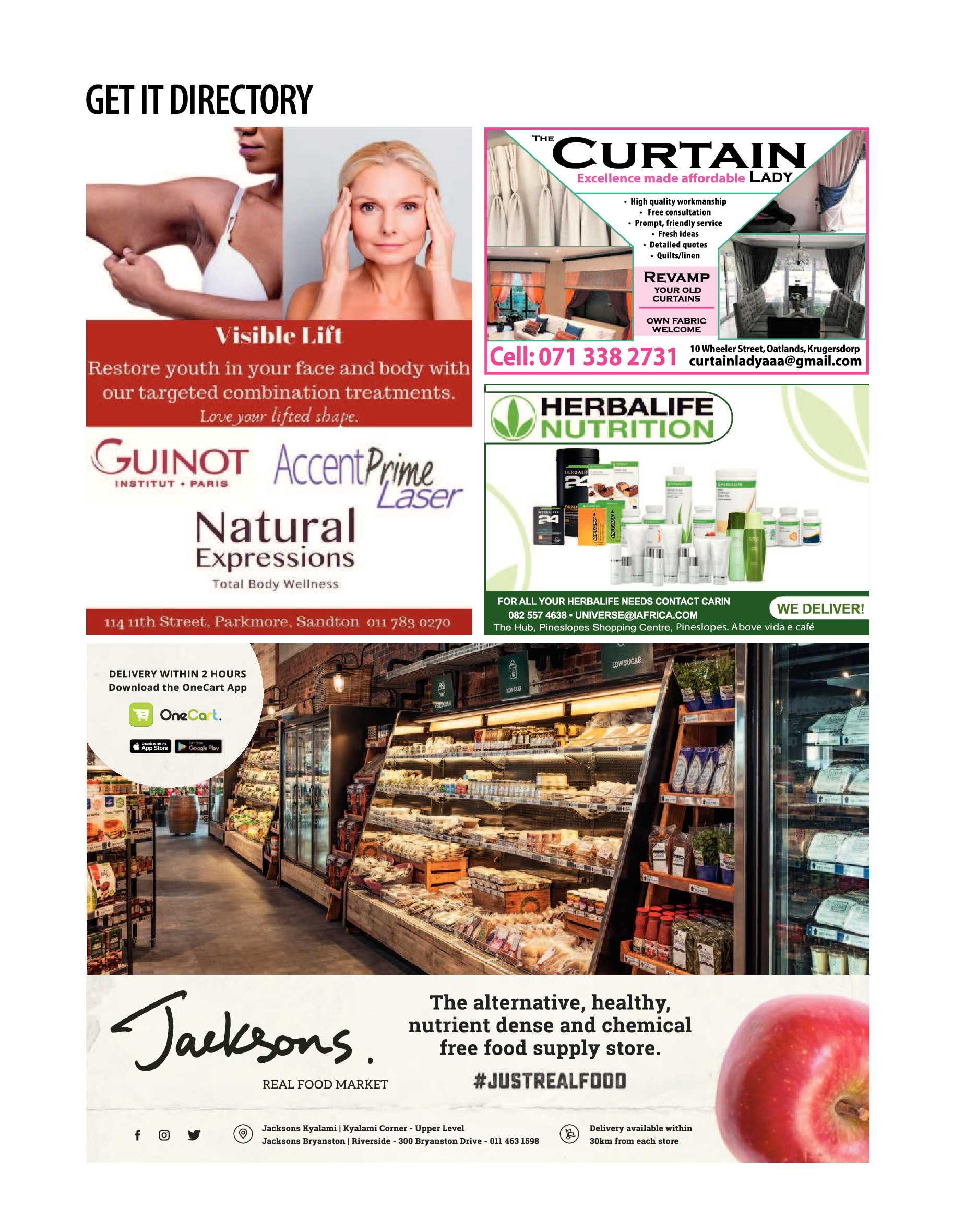 Get It Joburg North November 2020 page 62