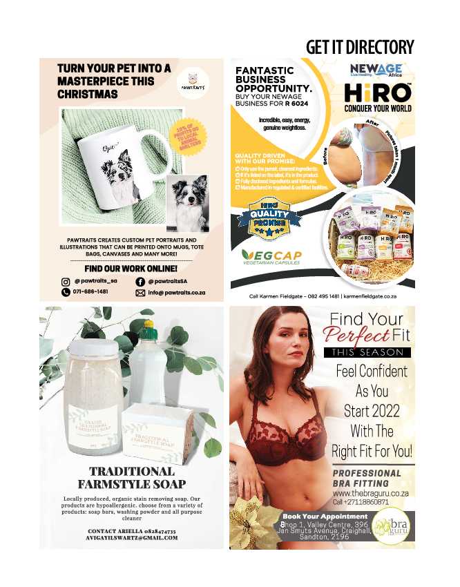Get it Joburg North December 2021 page 31