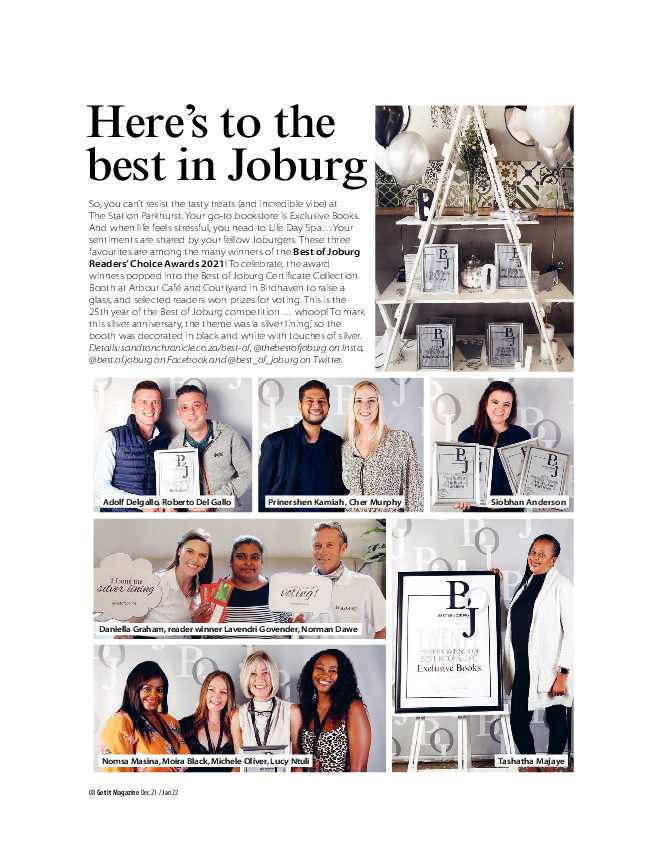 Get it Joburg North December 2021 page 8