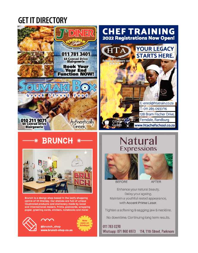 Get it Joburg North October 2021 page 30