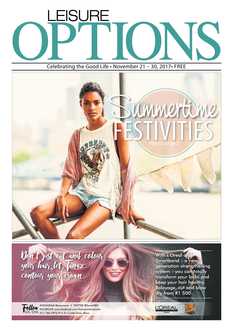 Leisure Options November 21 – 30, 2017