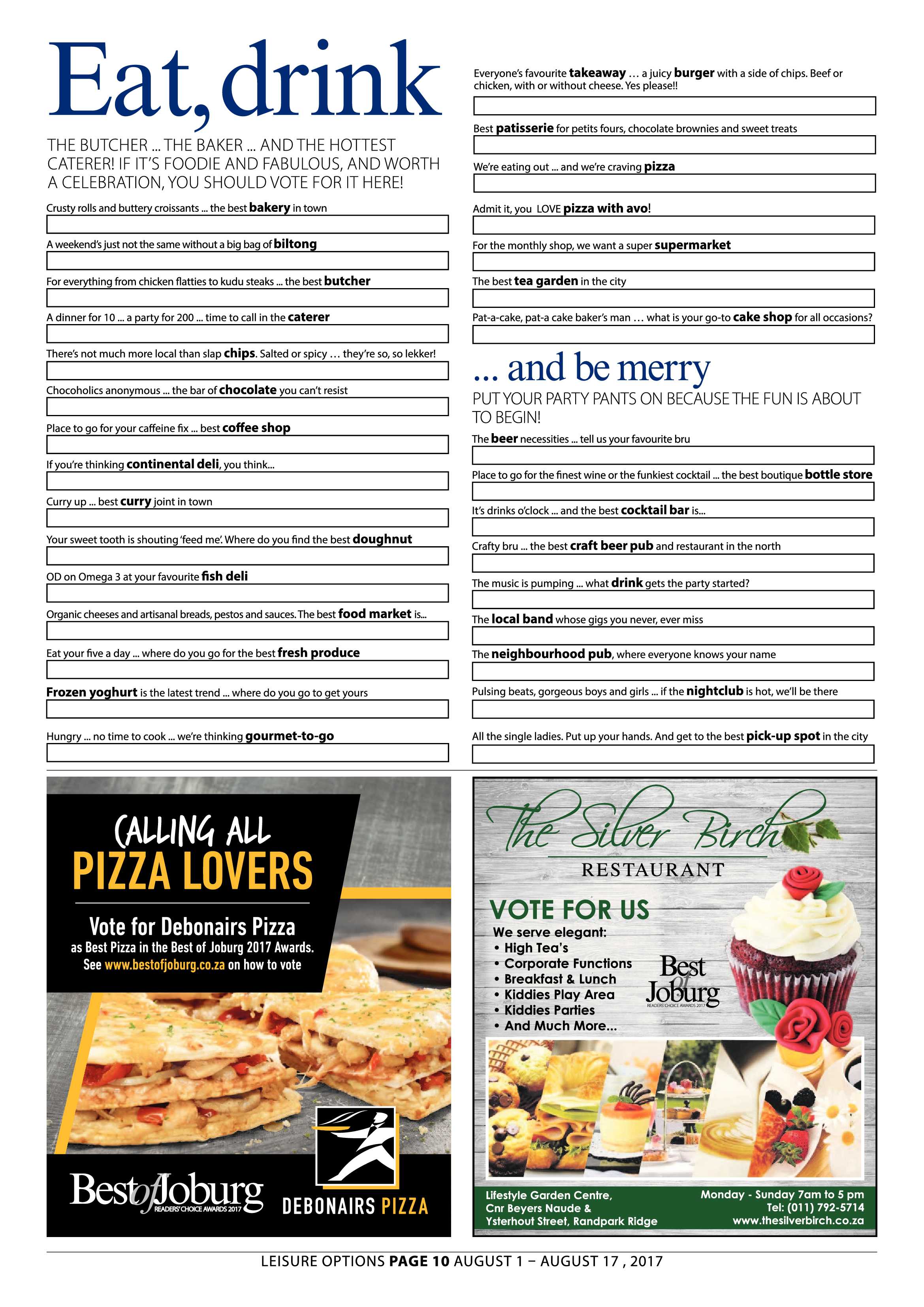 Leisure Options 1-17 August 2017 page 10