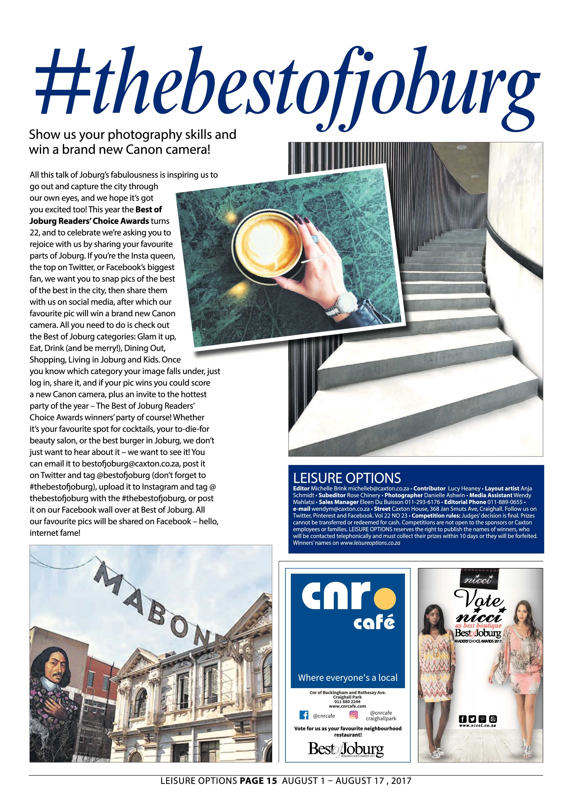Leisure Options 1-17 August 2017 page 15