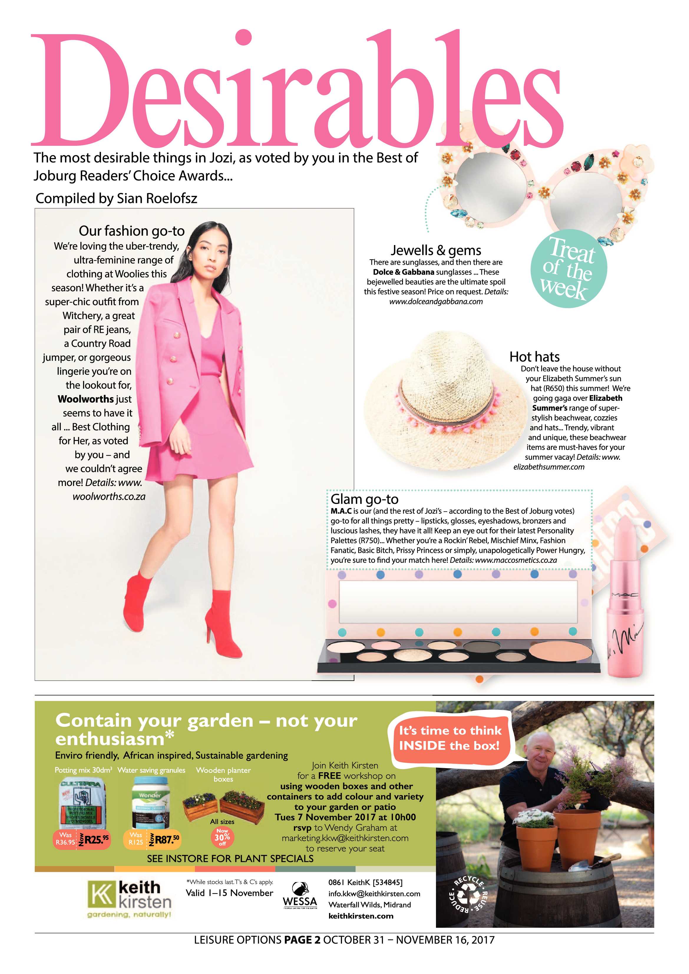 Leisure Options October 31- November 16 2017 page 2