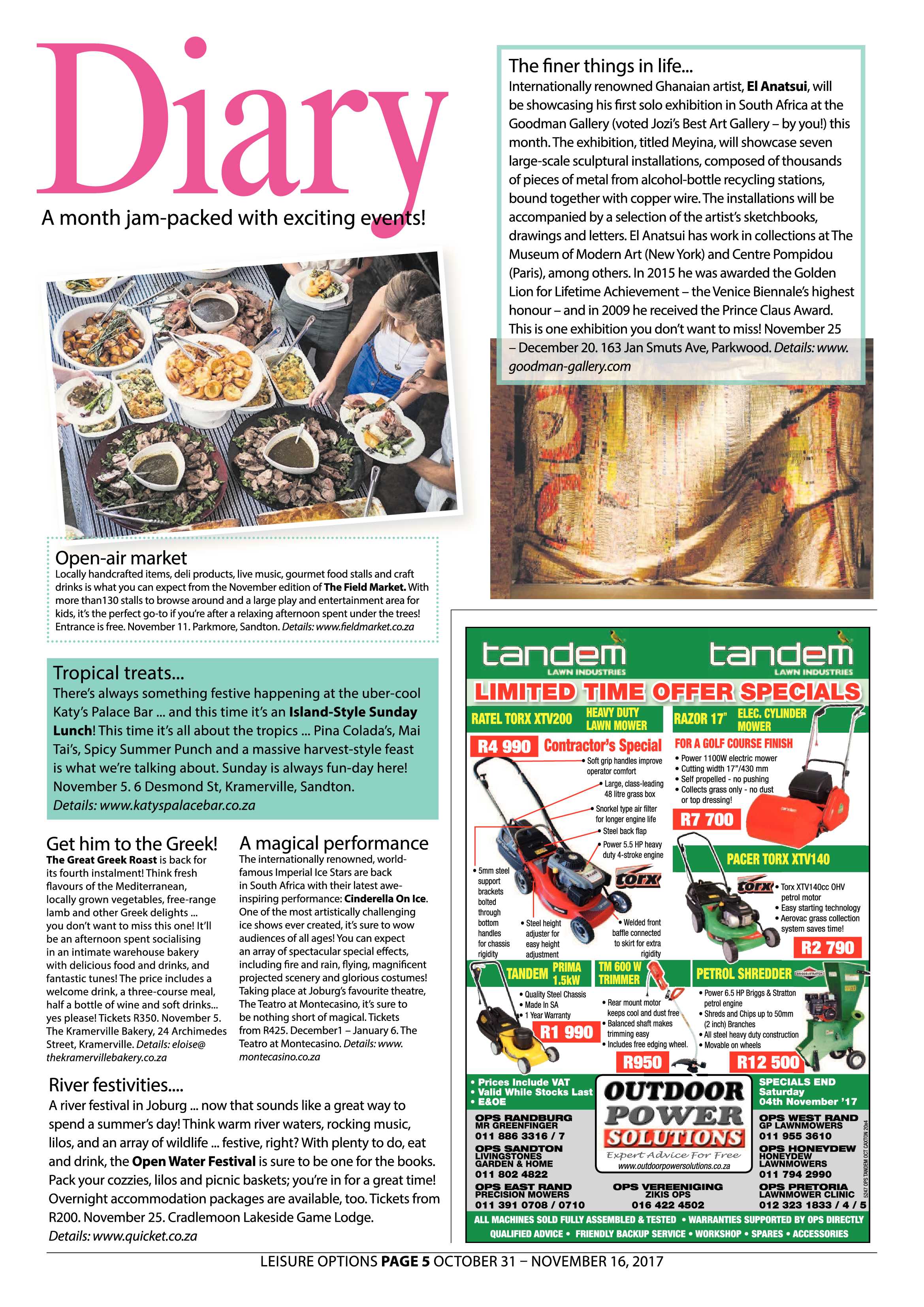 Leisure Options October 31- November 16 2017 page 5