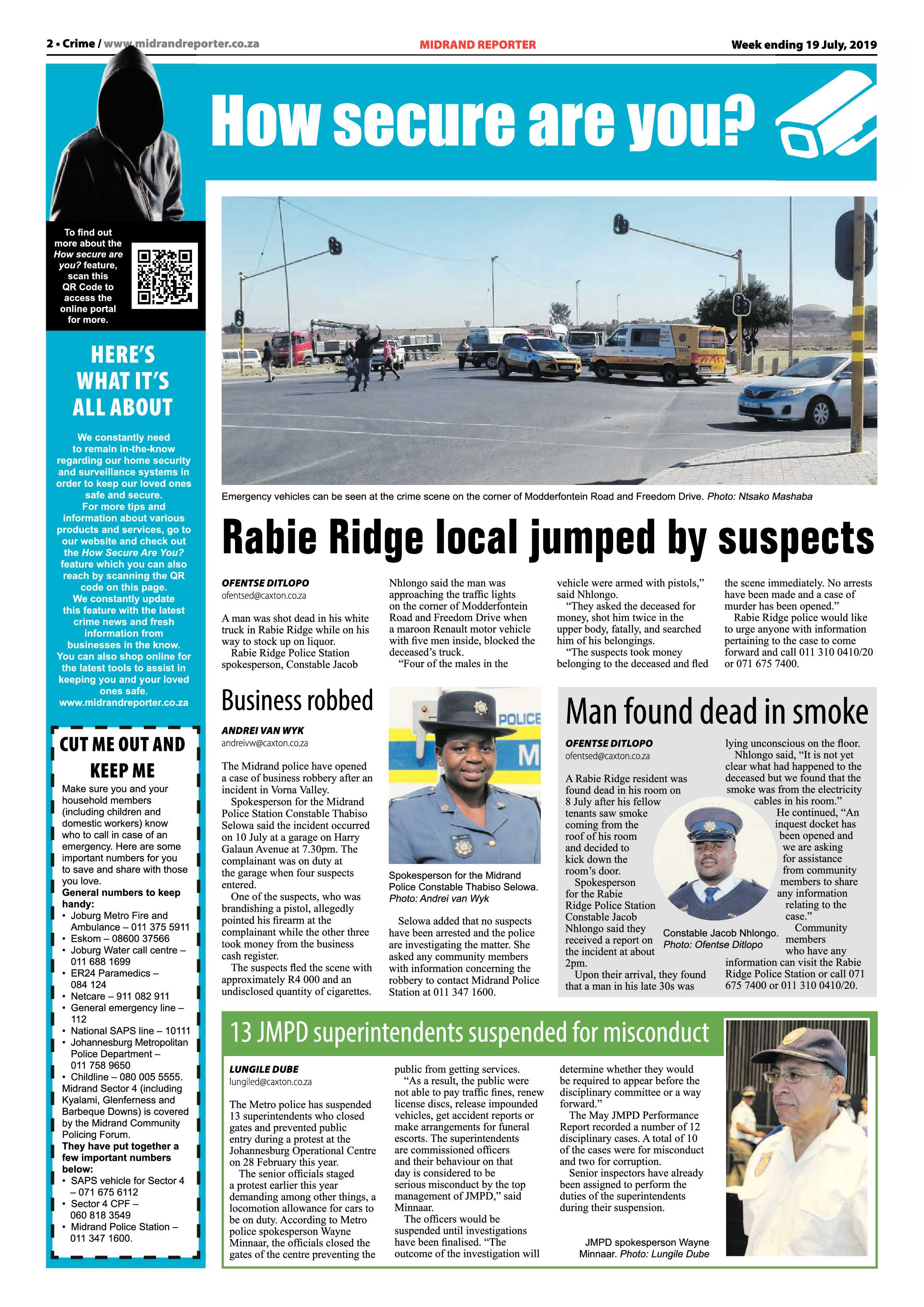 MR 19 July, 2019 page 2