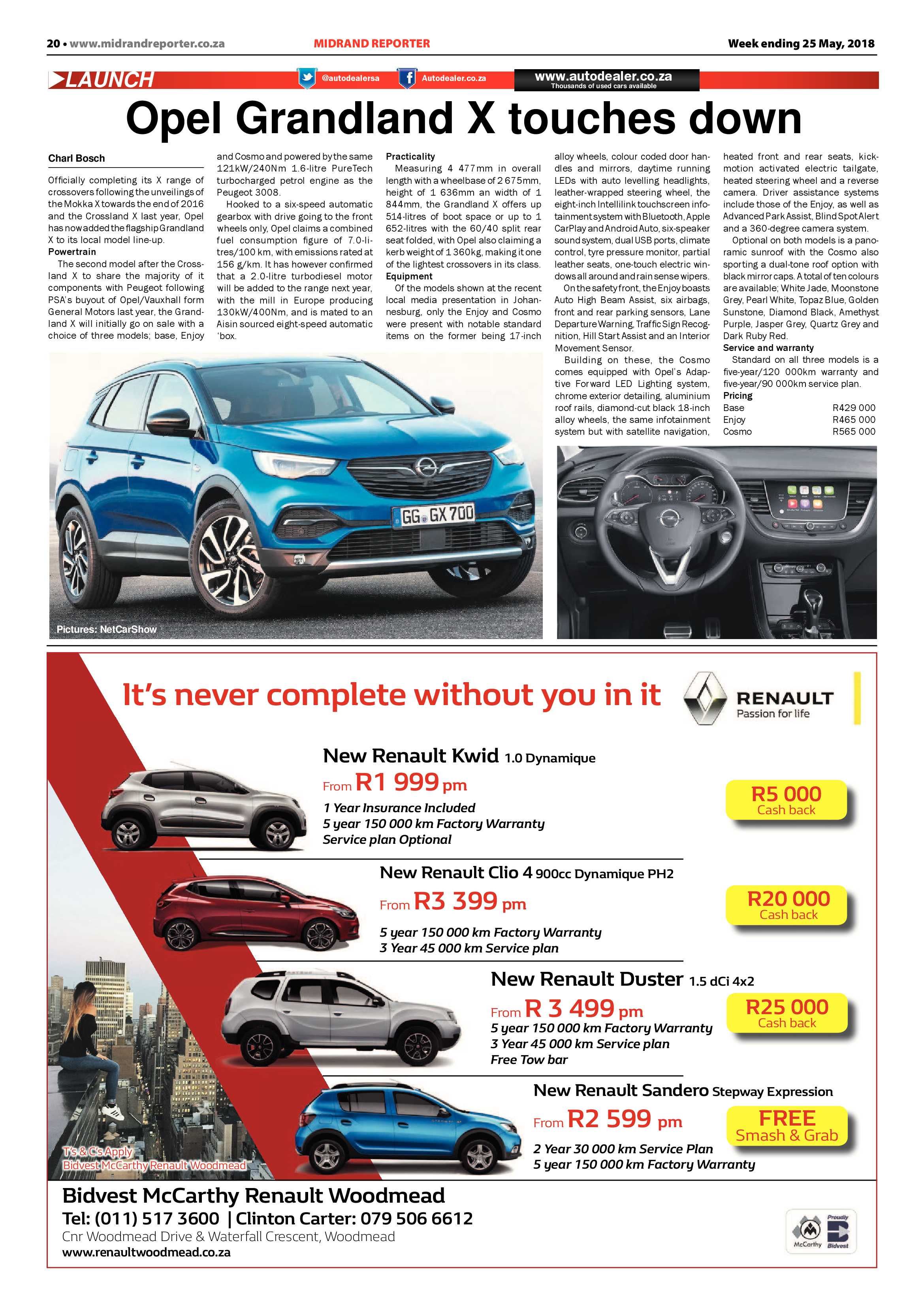 Midrand Reporter 25 May 2018 page 20