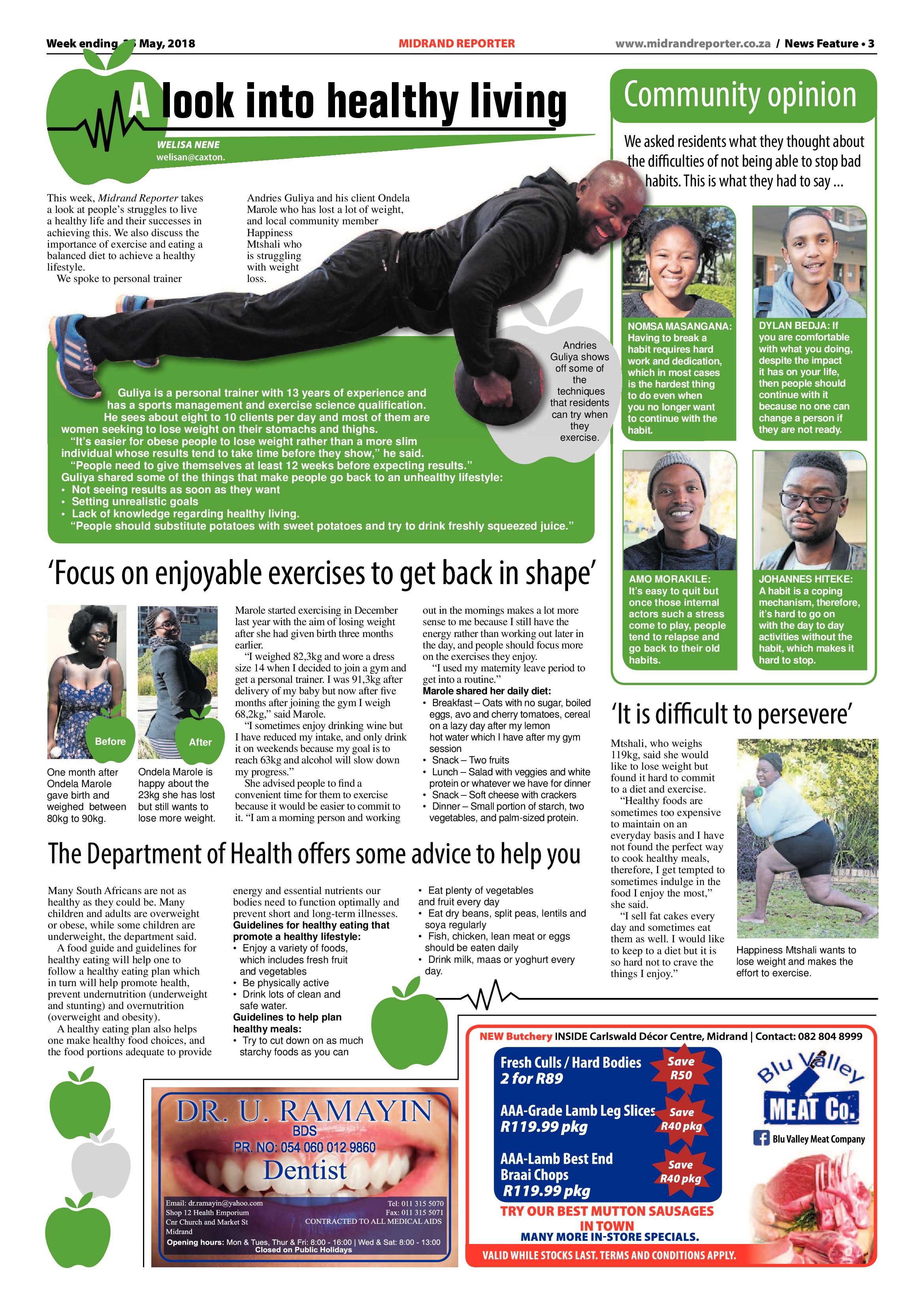 Midrand Reporter 25 May 2018 page 3