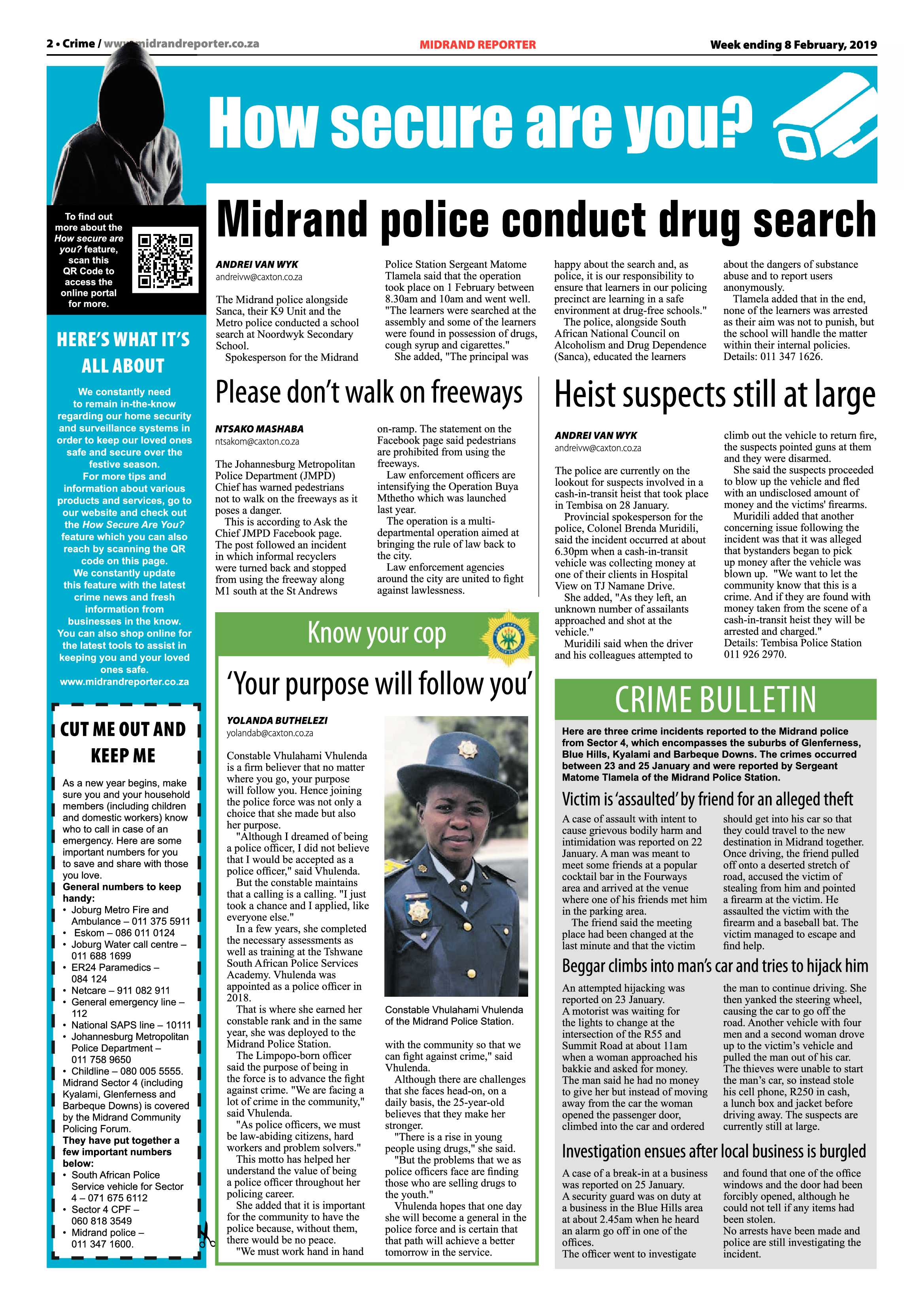 MR 8 February, 2019 page 2