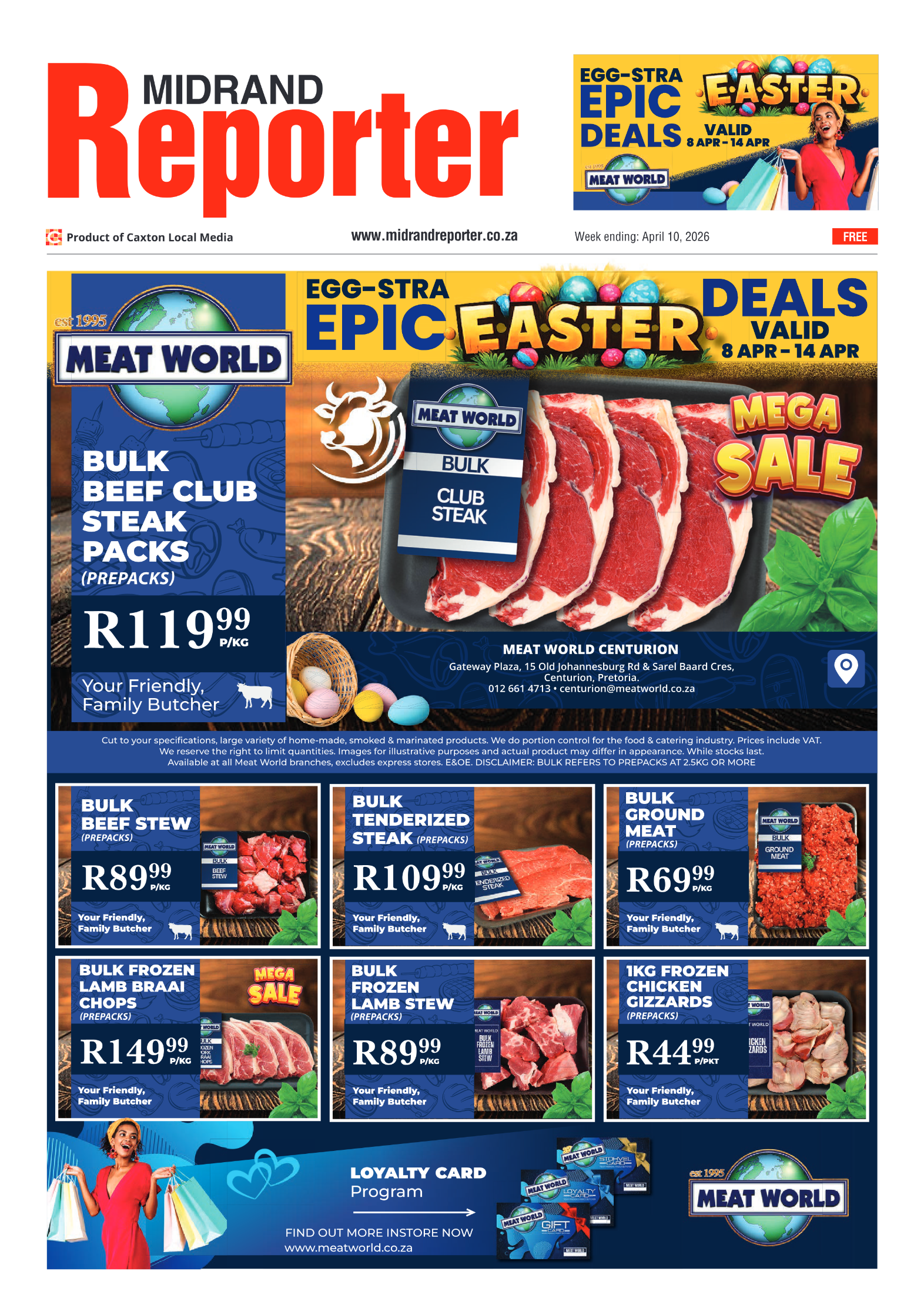 Midrand Reporter 10 April page 1