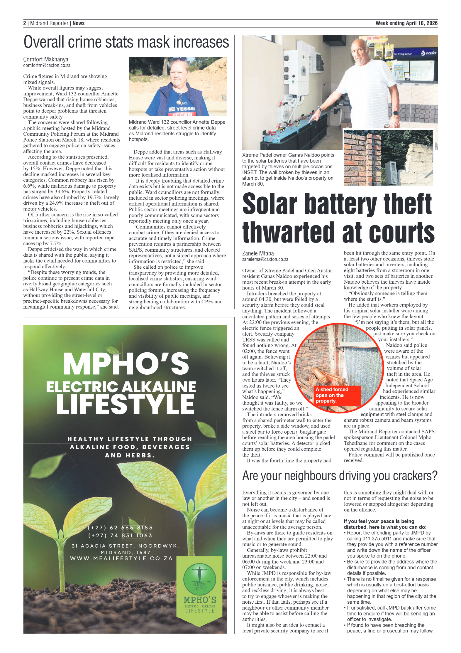 Midrand Reporter 10 April page 4