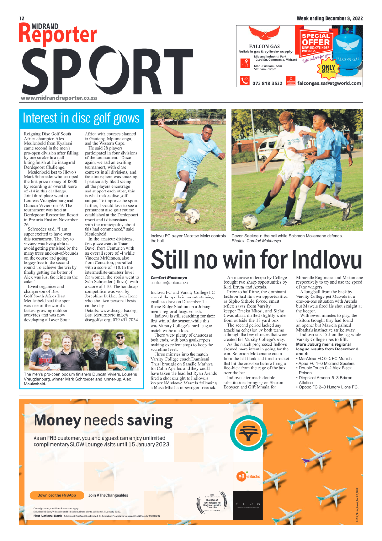 Midrand Reporter Dec 9 2022 page 12