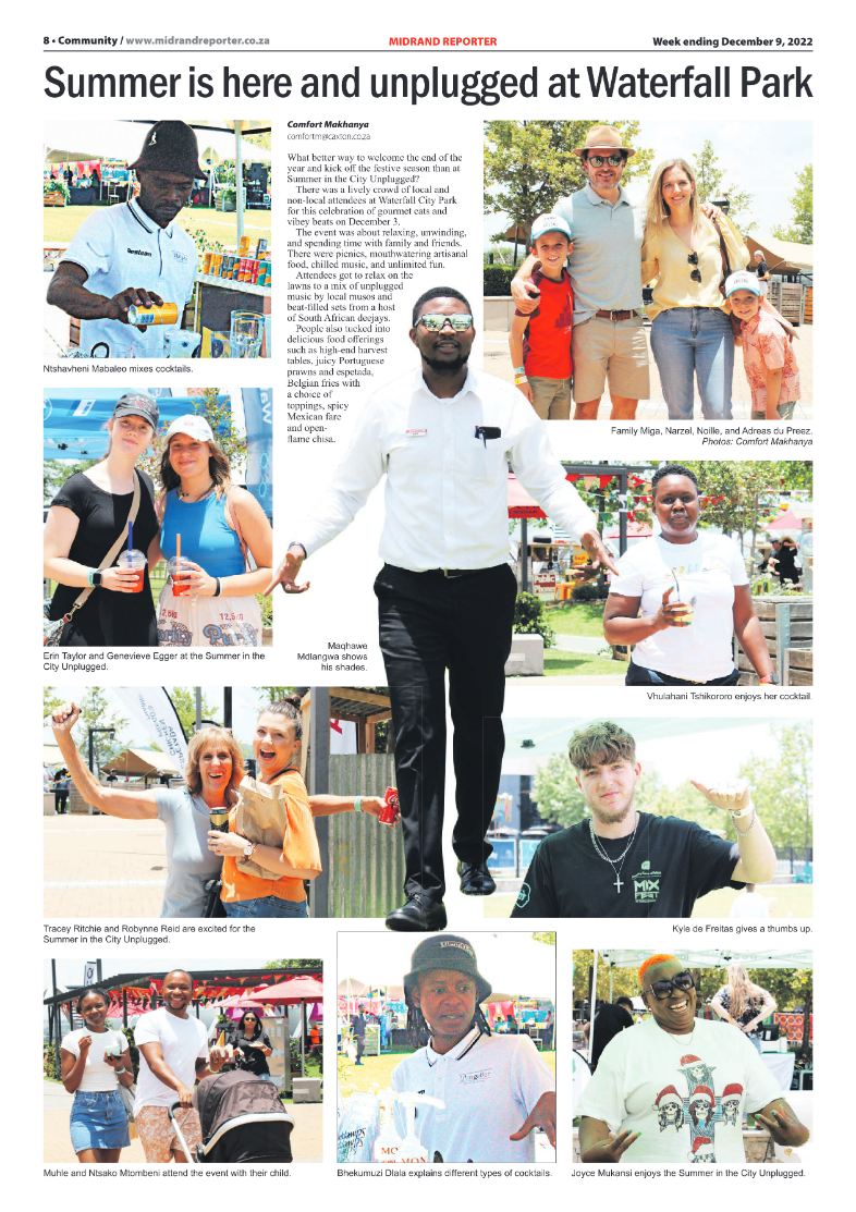 Midrand Reporter Dec 9 2022 page 8