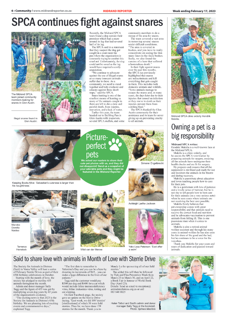 Midrand Reporter 17 Feb 2023 page 6