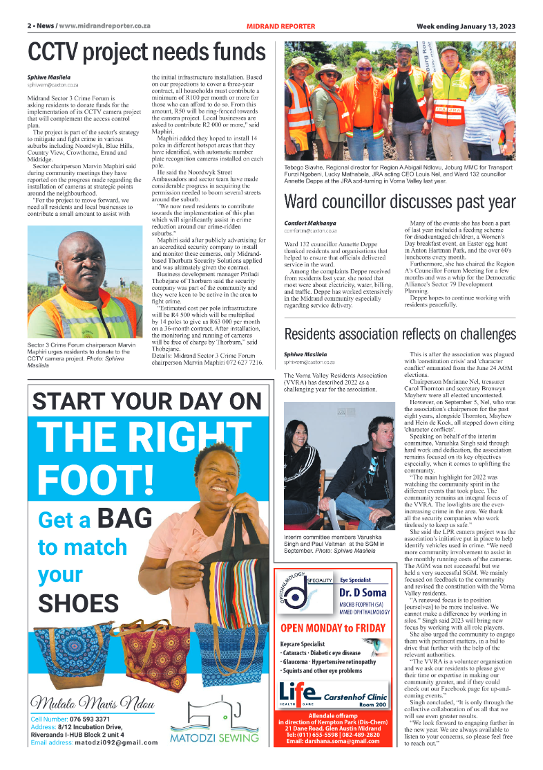 Midrand Reporter 13 January 2022 page 2