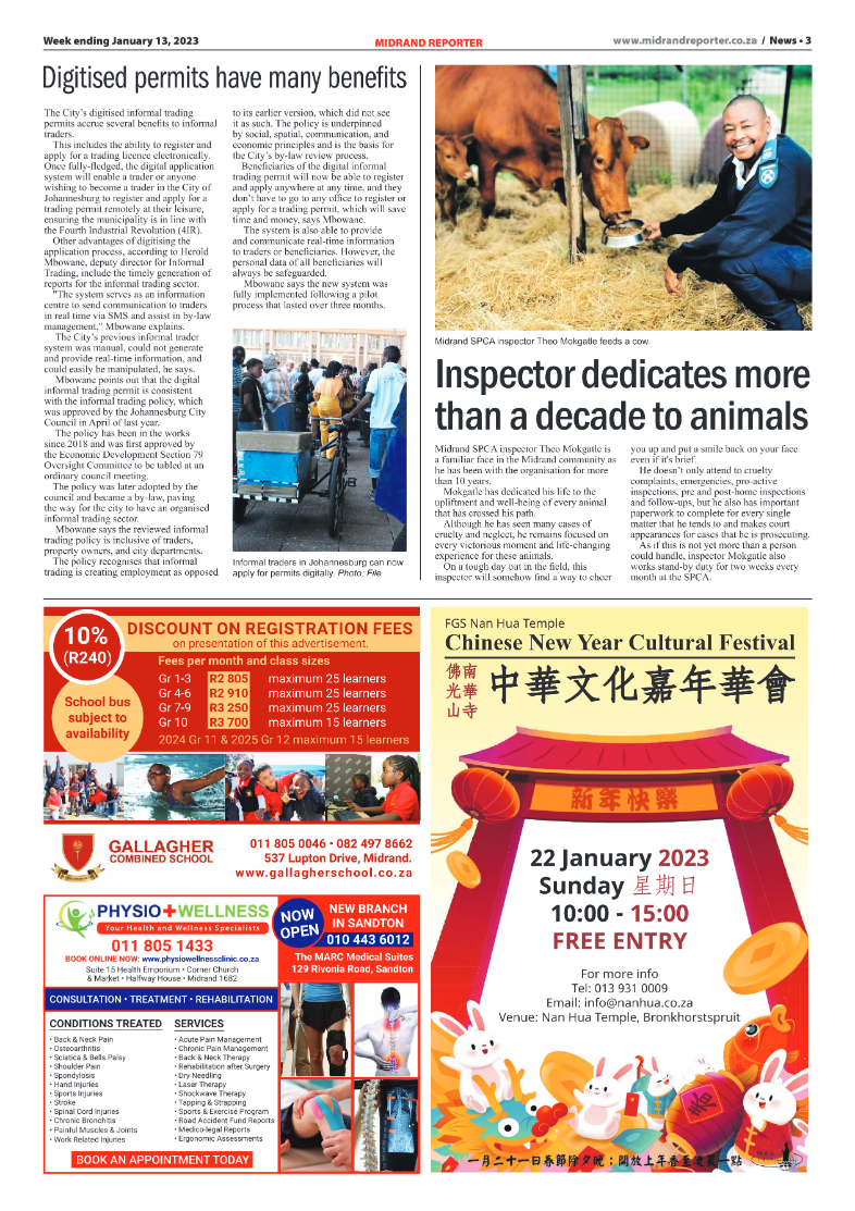 Midrand Reporter 13 January 2022 page 3