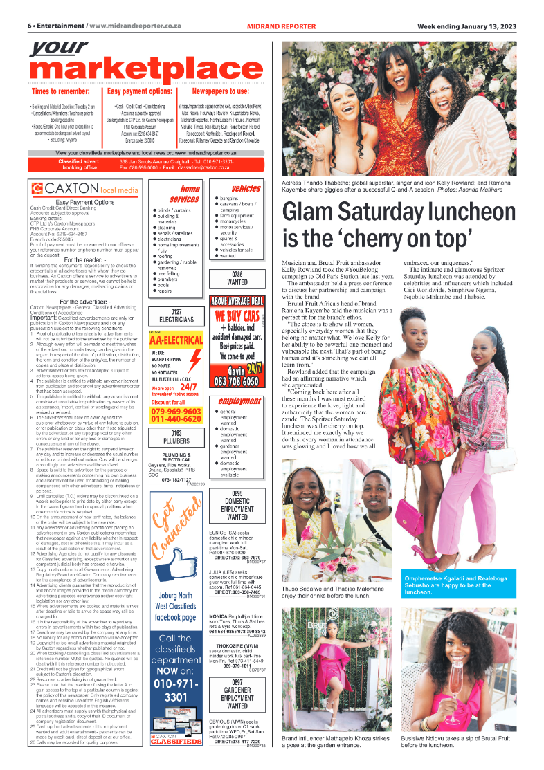 Midrand Reporter 13 January 2022 page 6