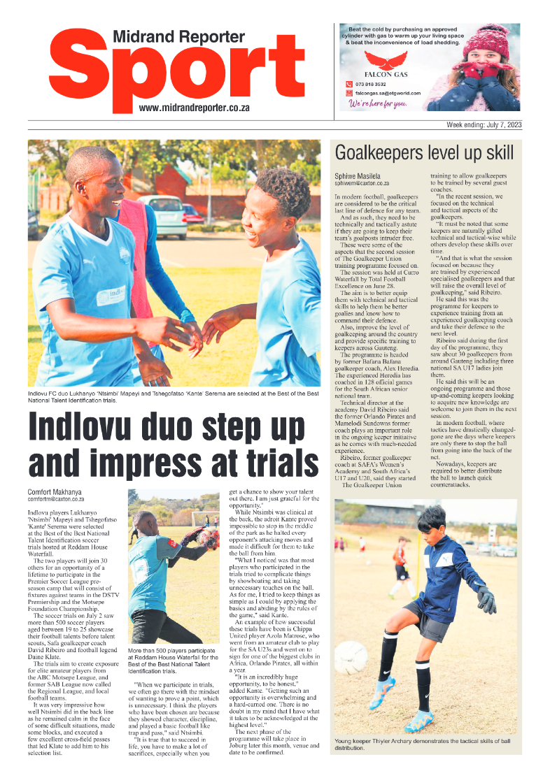 Midrand Reporter July 7 2023 page 12