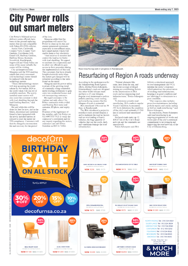 Midrand Reporter July 7 2023 page 2