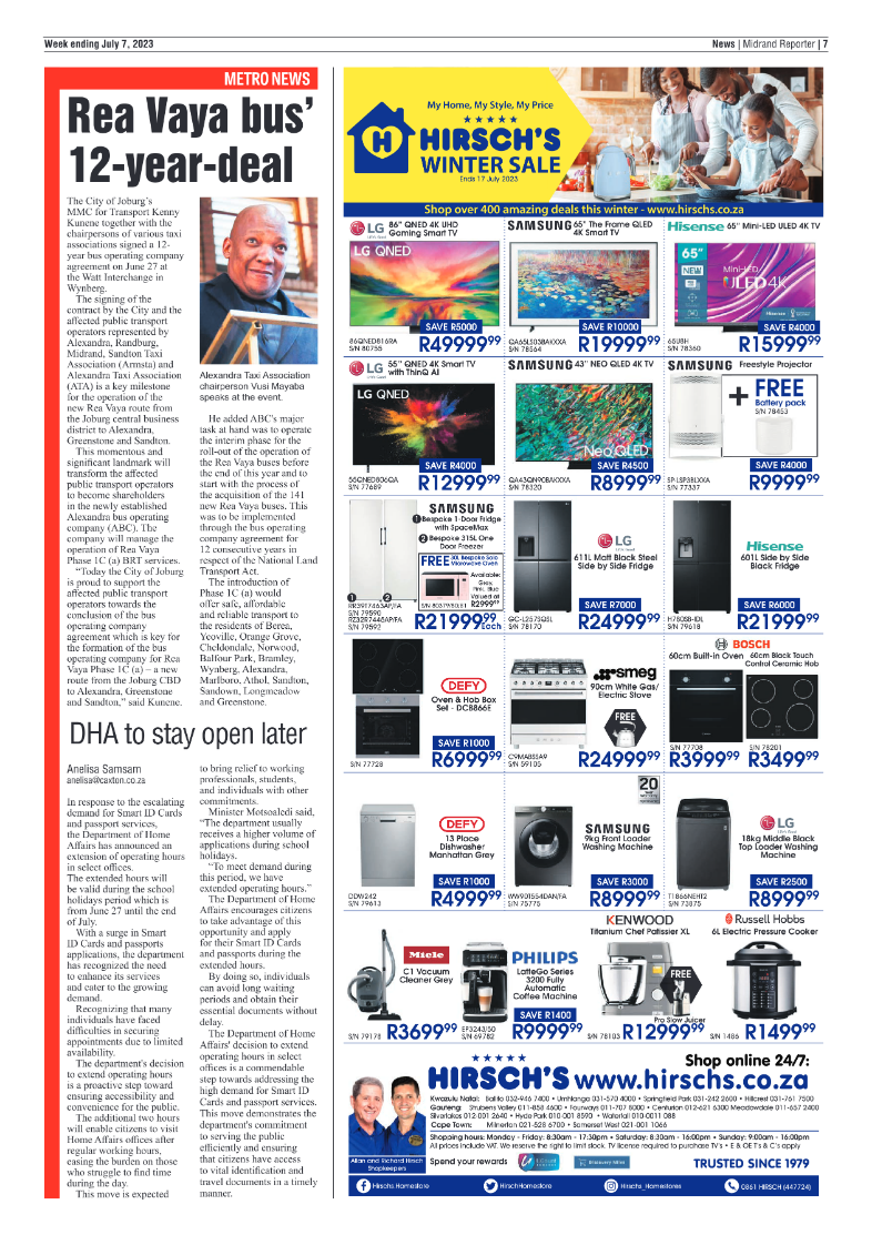 Midrand Reporter July 7 2023 page 7