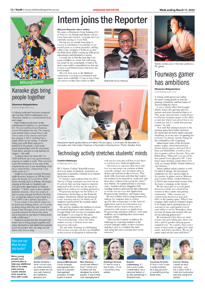 Midrand Reporter 17 March 2023 page 12