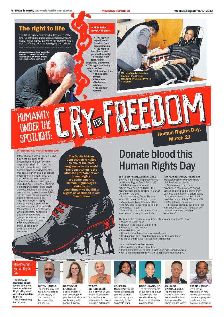 Midrand Reporter 17 March 2023 page 4
