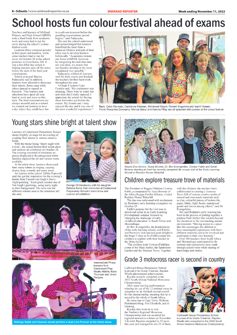 Midrand Reporter Nov 11 2022 page 8