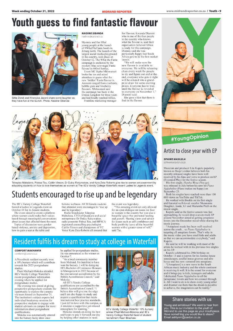 Midrand Reporter Oct 21 2022 page 9