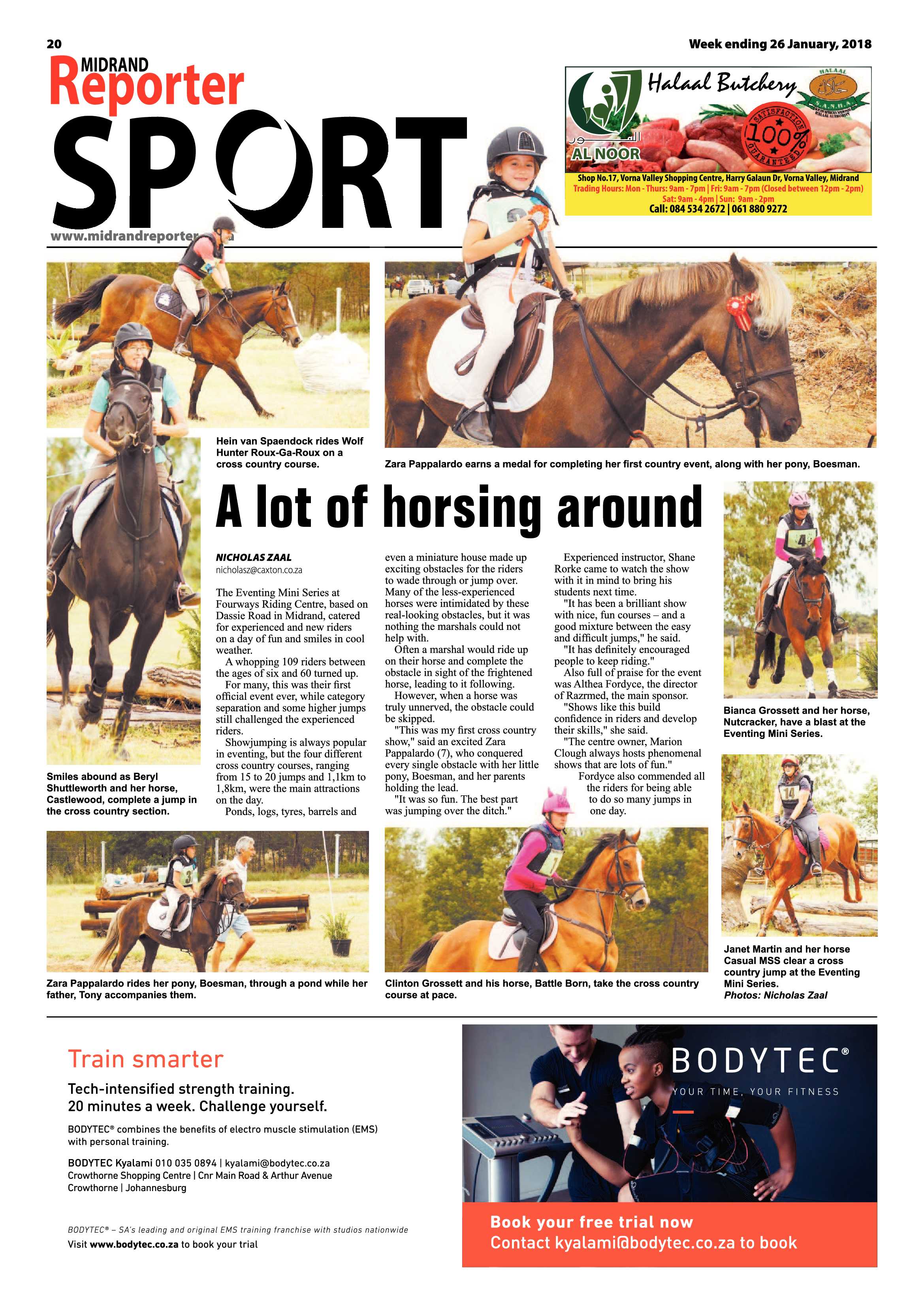 Midrand Reporter 26 January, 2018 page 20