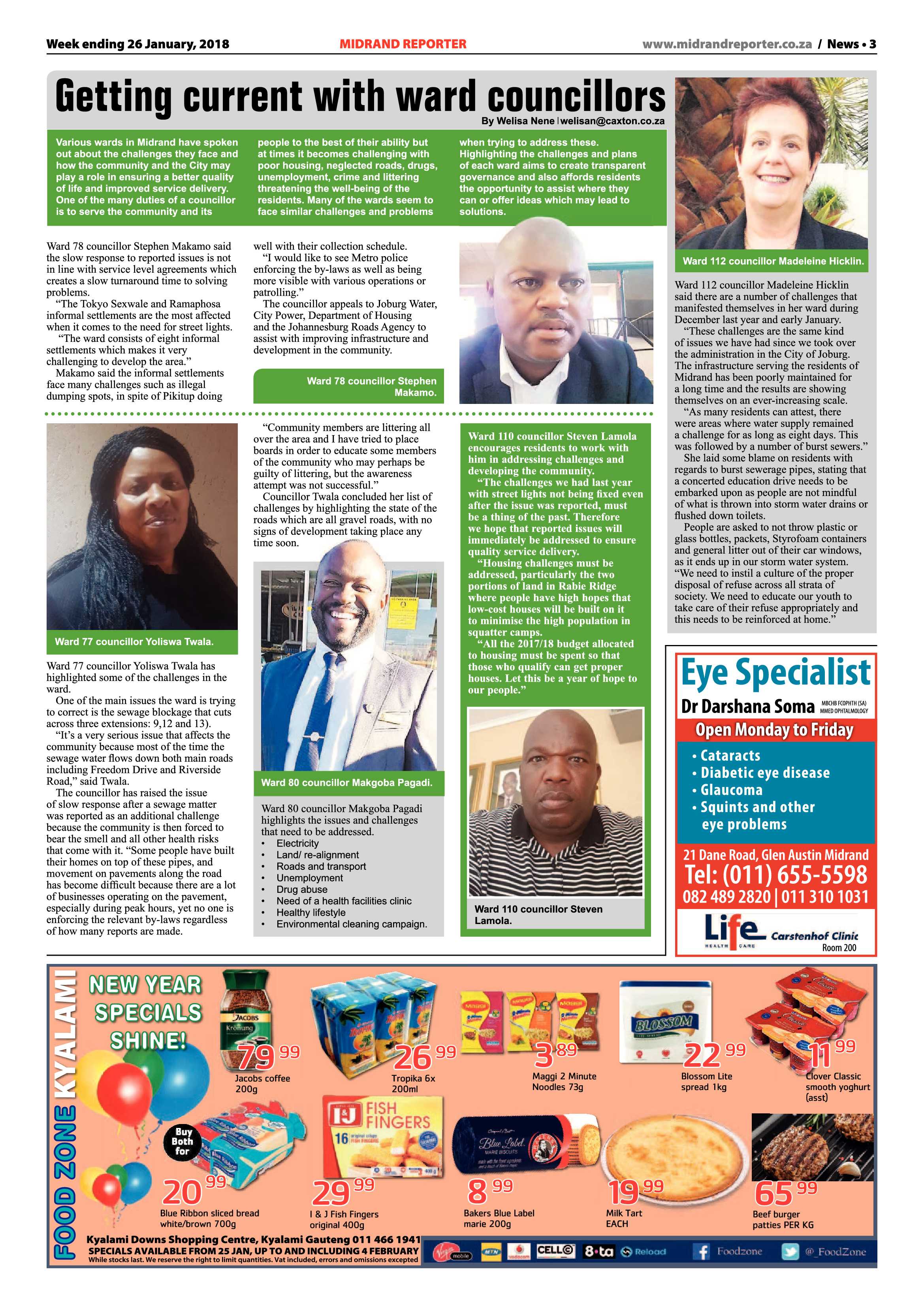 Midrand Reporter 26 January, 2018 page 3