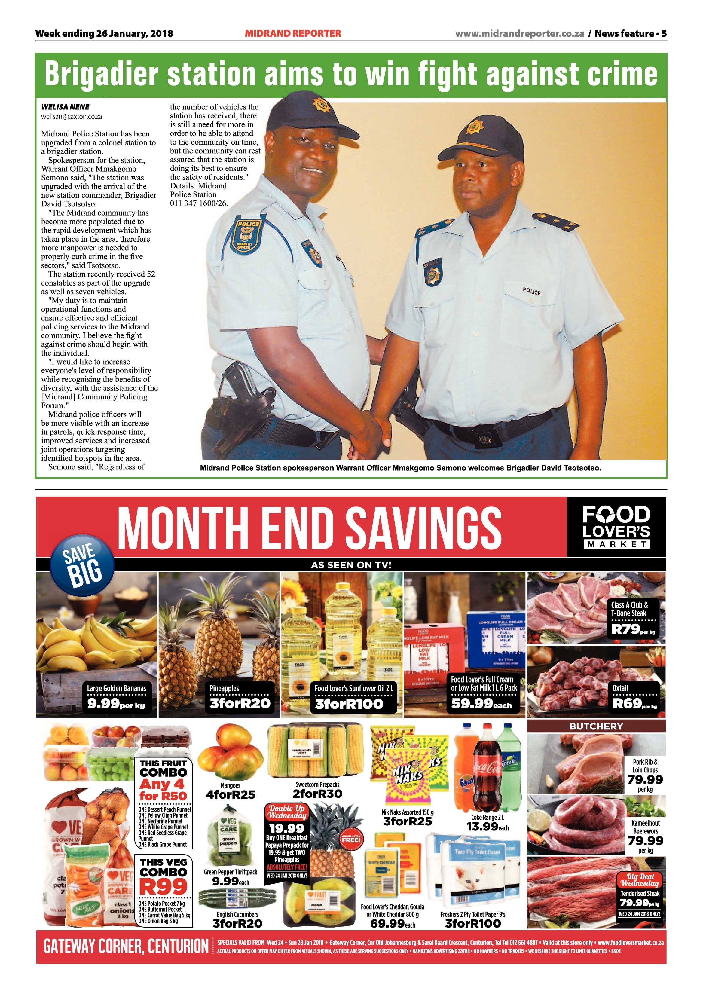Midrand Reporter 26 January, 2018 page 5
