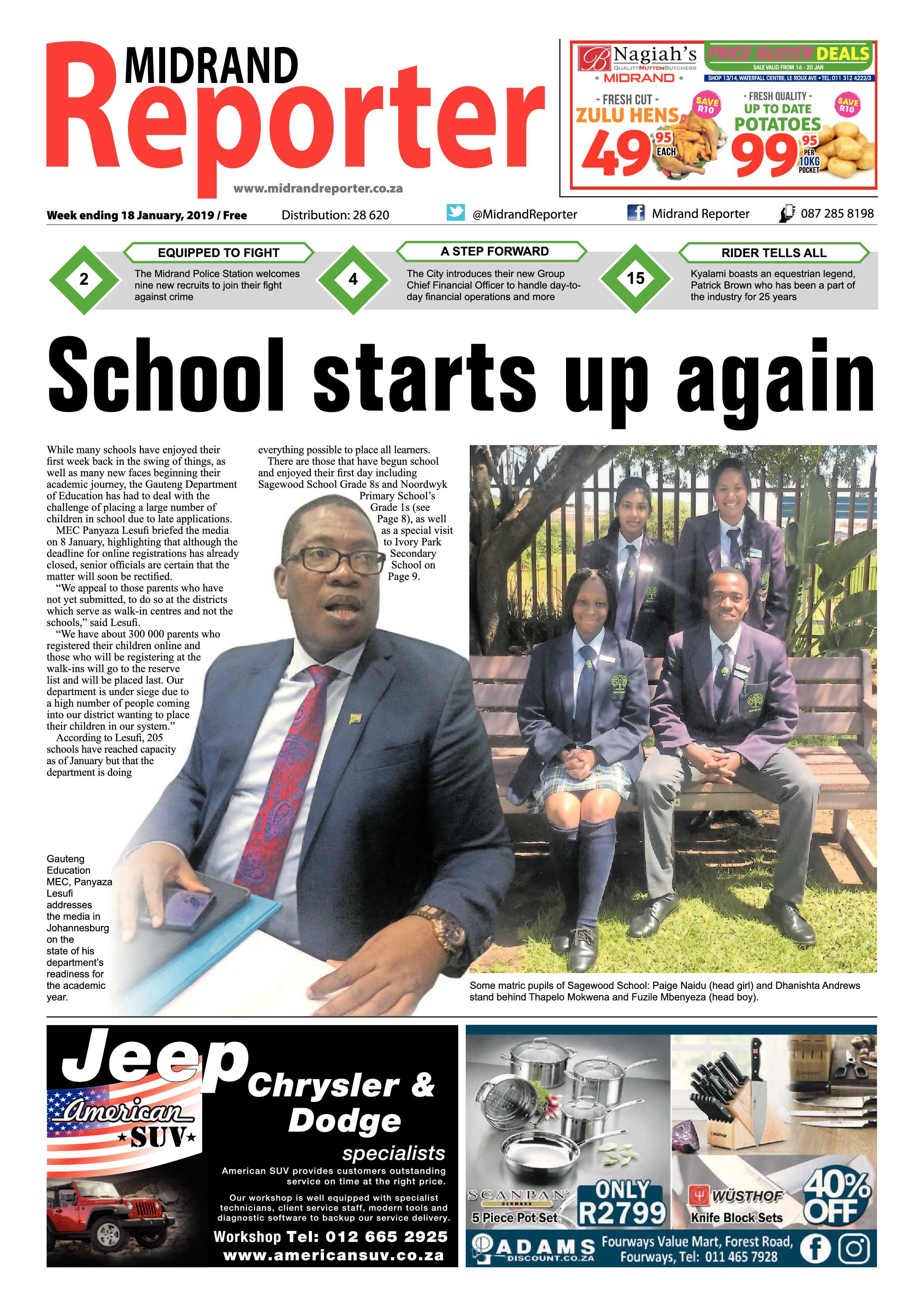 Midrand 18 January, 2019 page 1