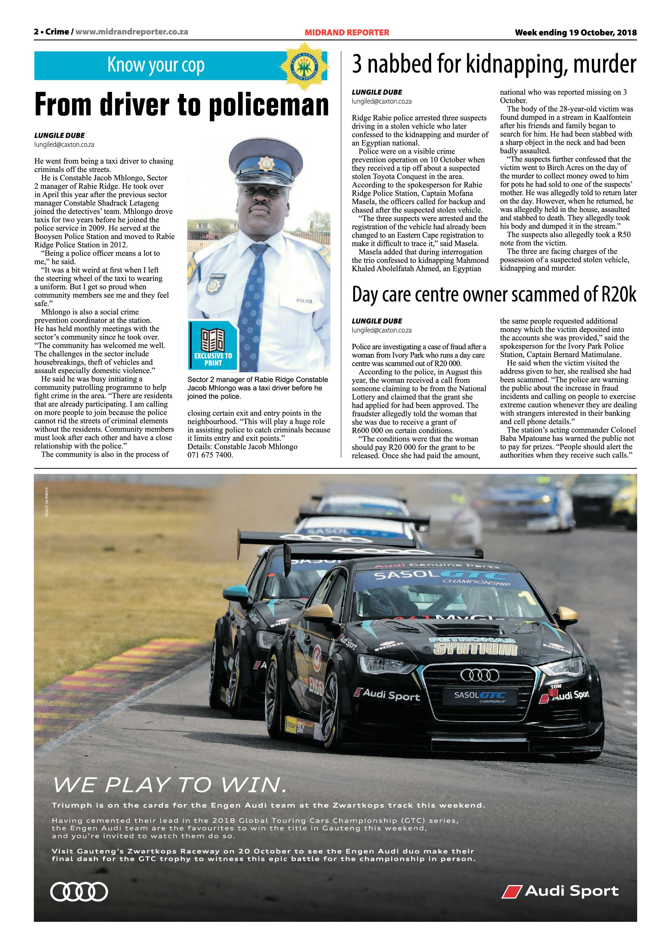 Midrand 19 October, 2018 page 2