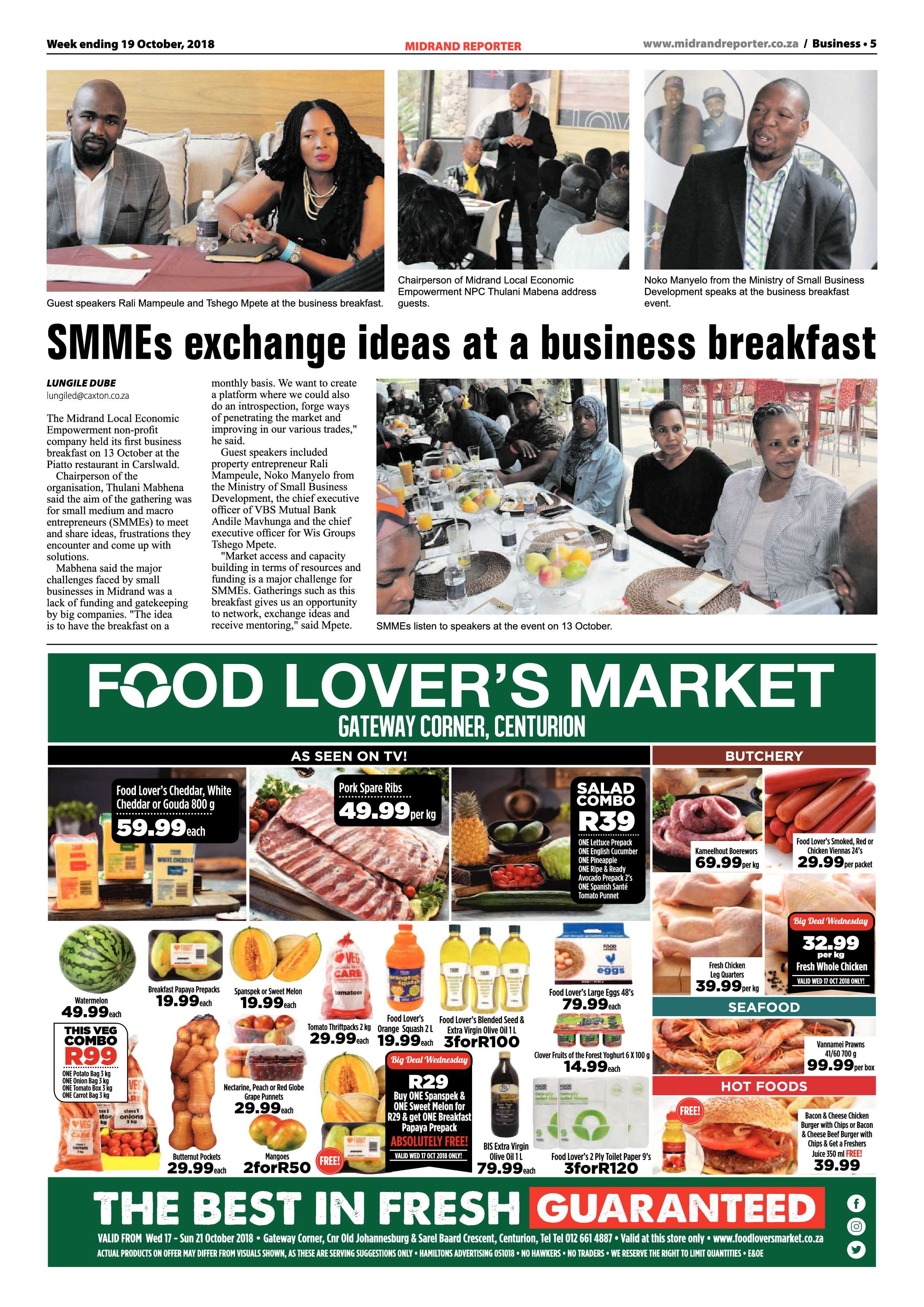 Midrand 19 October, 2018 page 5