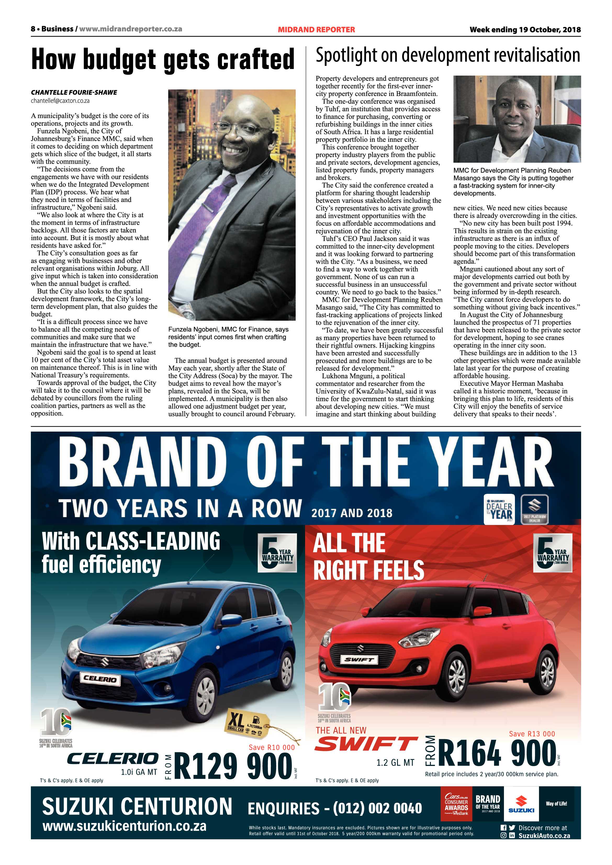 Midrand 19 October, 2018 page 8