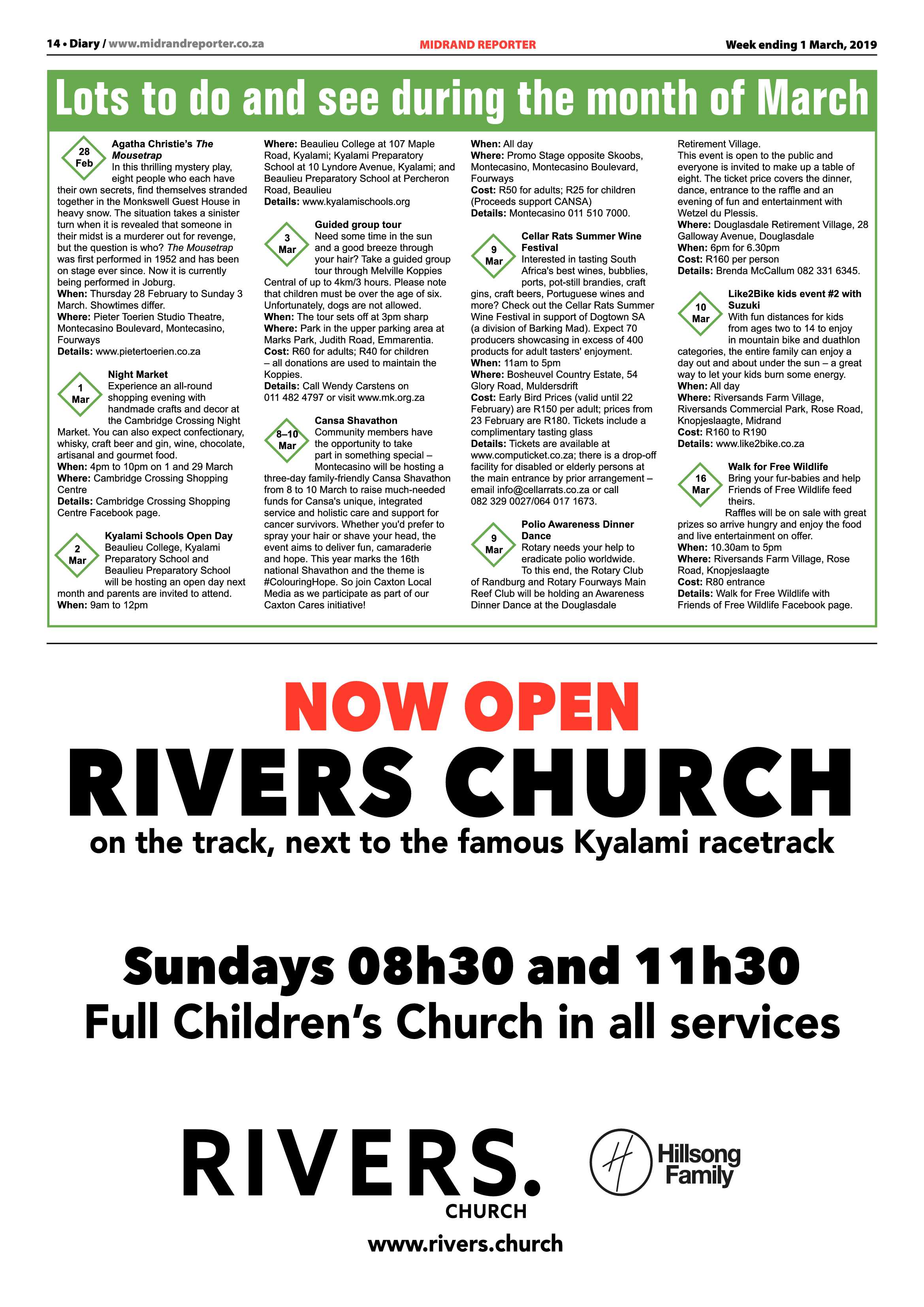 Midrand Reporter 1 March 2019 page 14