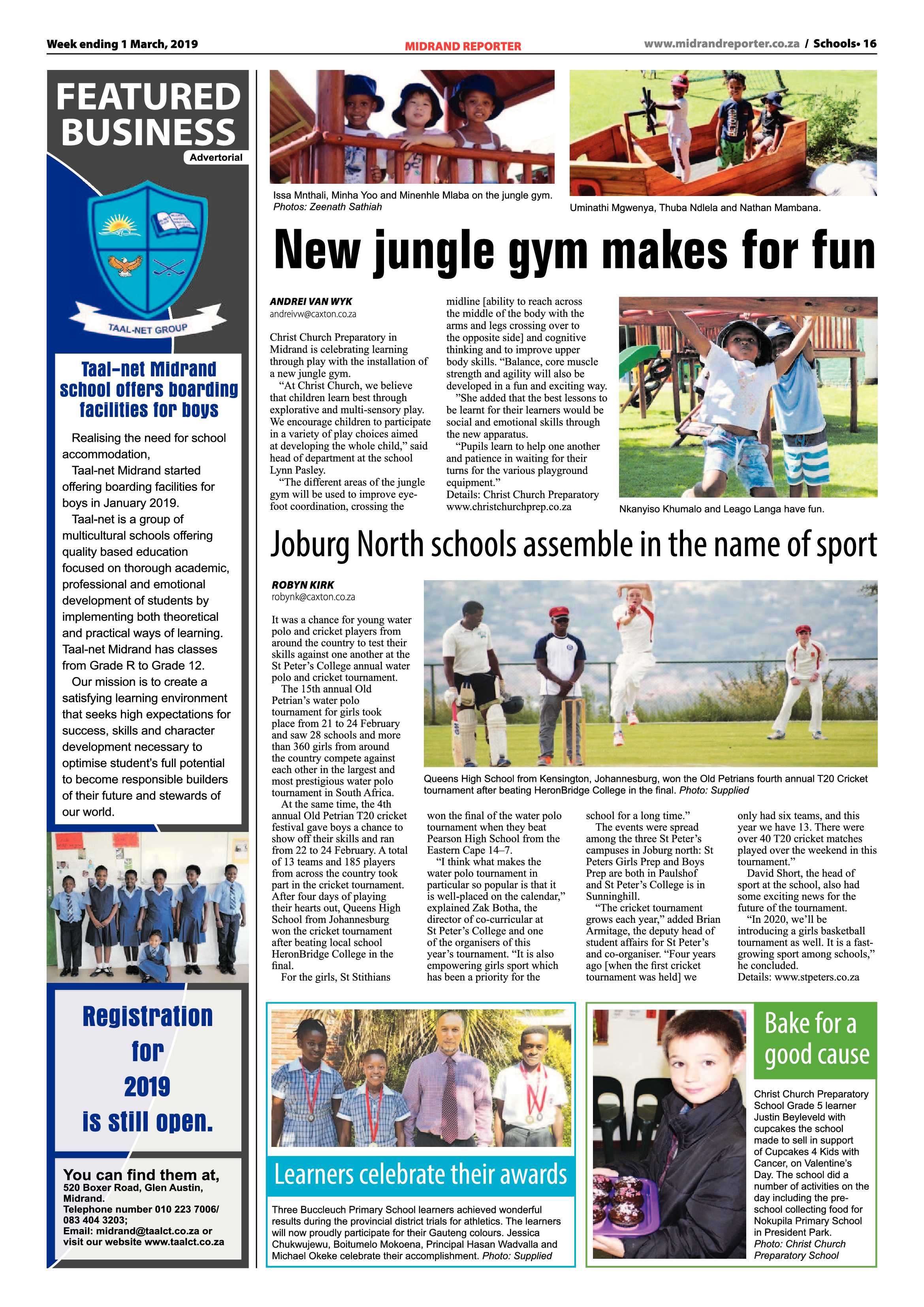 Midrand Reporter 1 March 2019 page 16