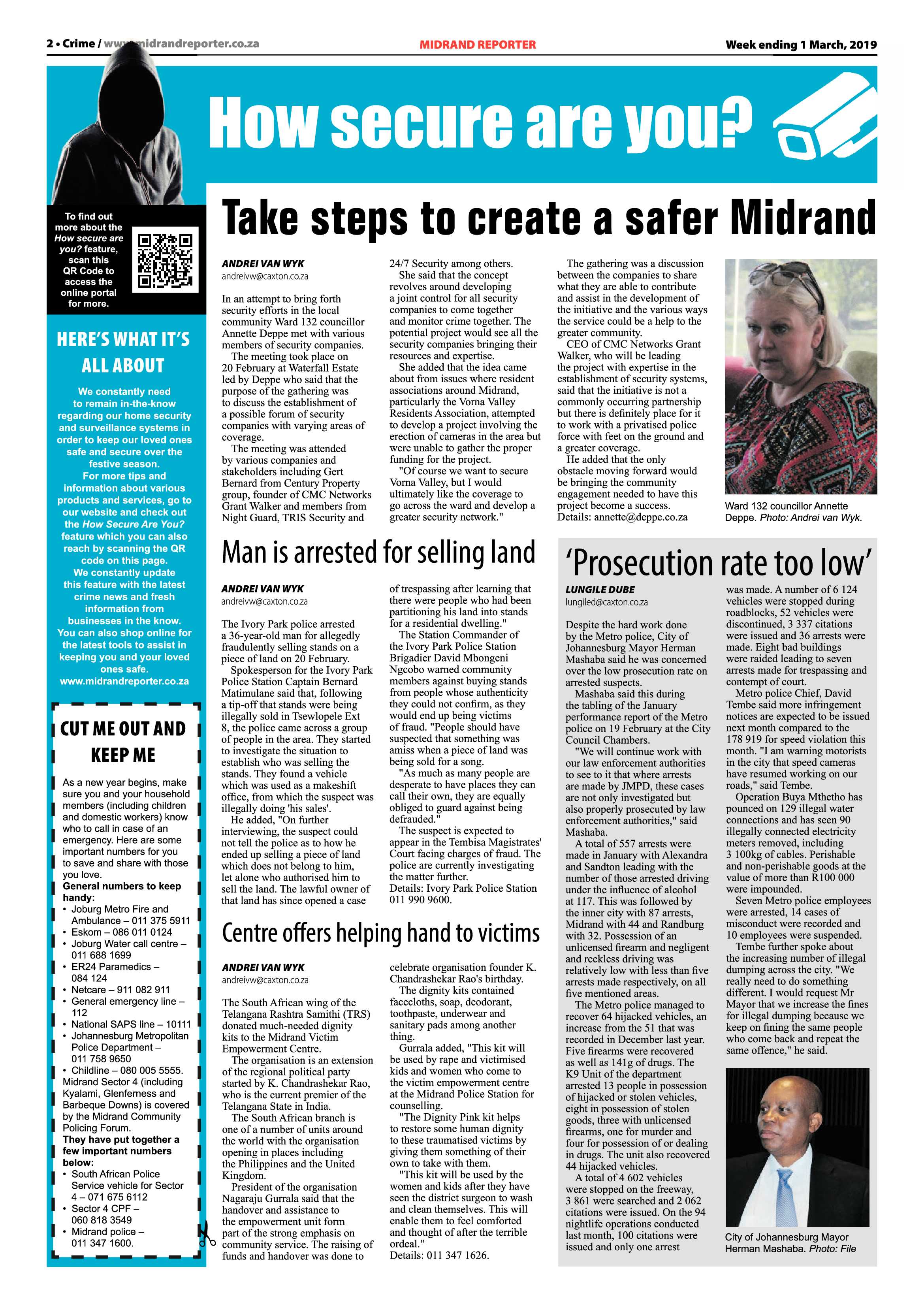 Midrand Reporter 1 March 2019 page 2