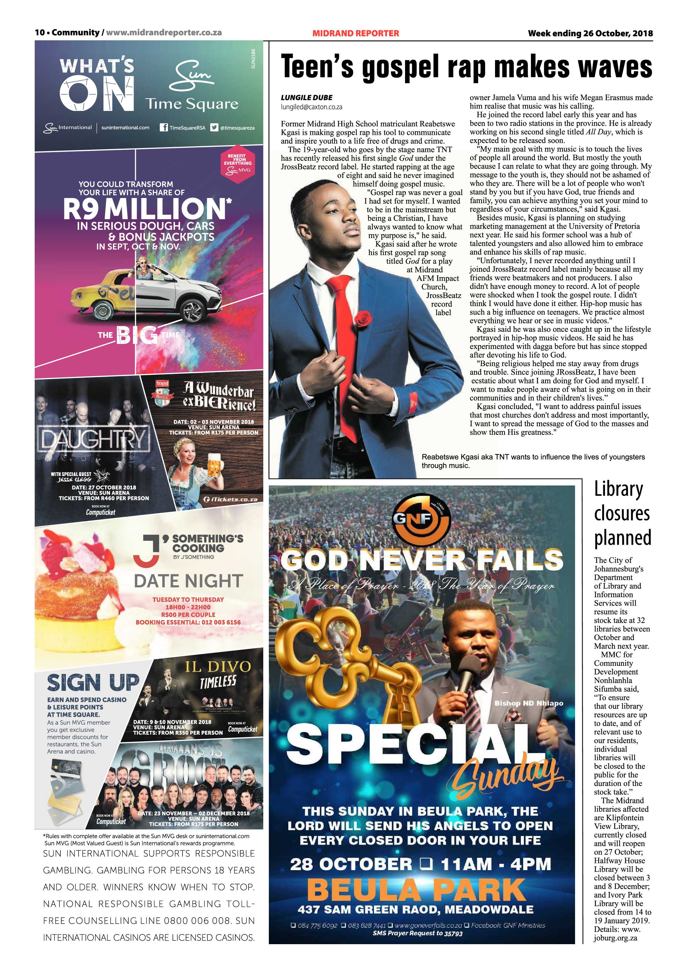 Midrand 26 October, 2018 page 10